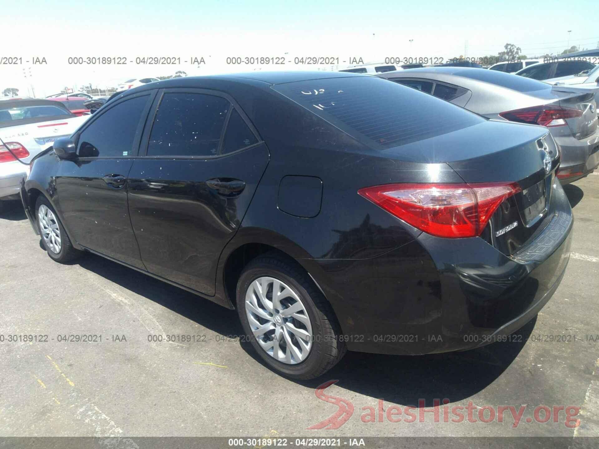 5YFBURHE3KP923101 2019 TOYOTA COROLLA