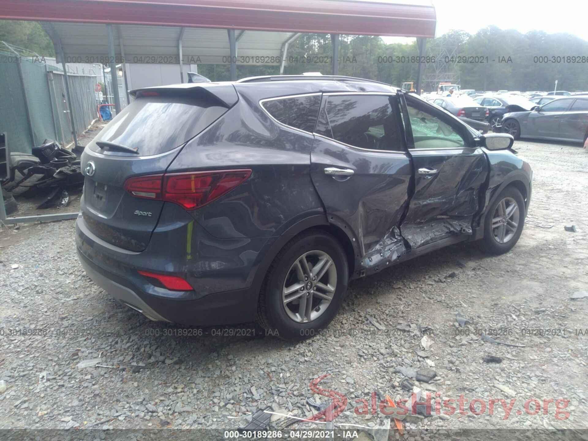 5XYZU3LB8HG485780 2017 HYUNDAI SANTA FE SPORT