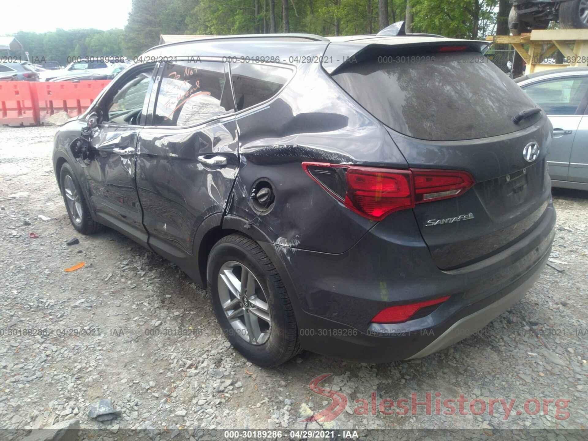 5XYZU3LB8HG485780 2017 HYUNDAI SANTA FE SPORT