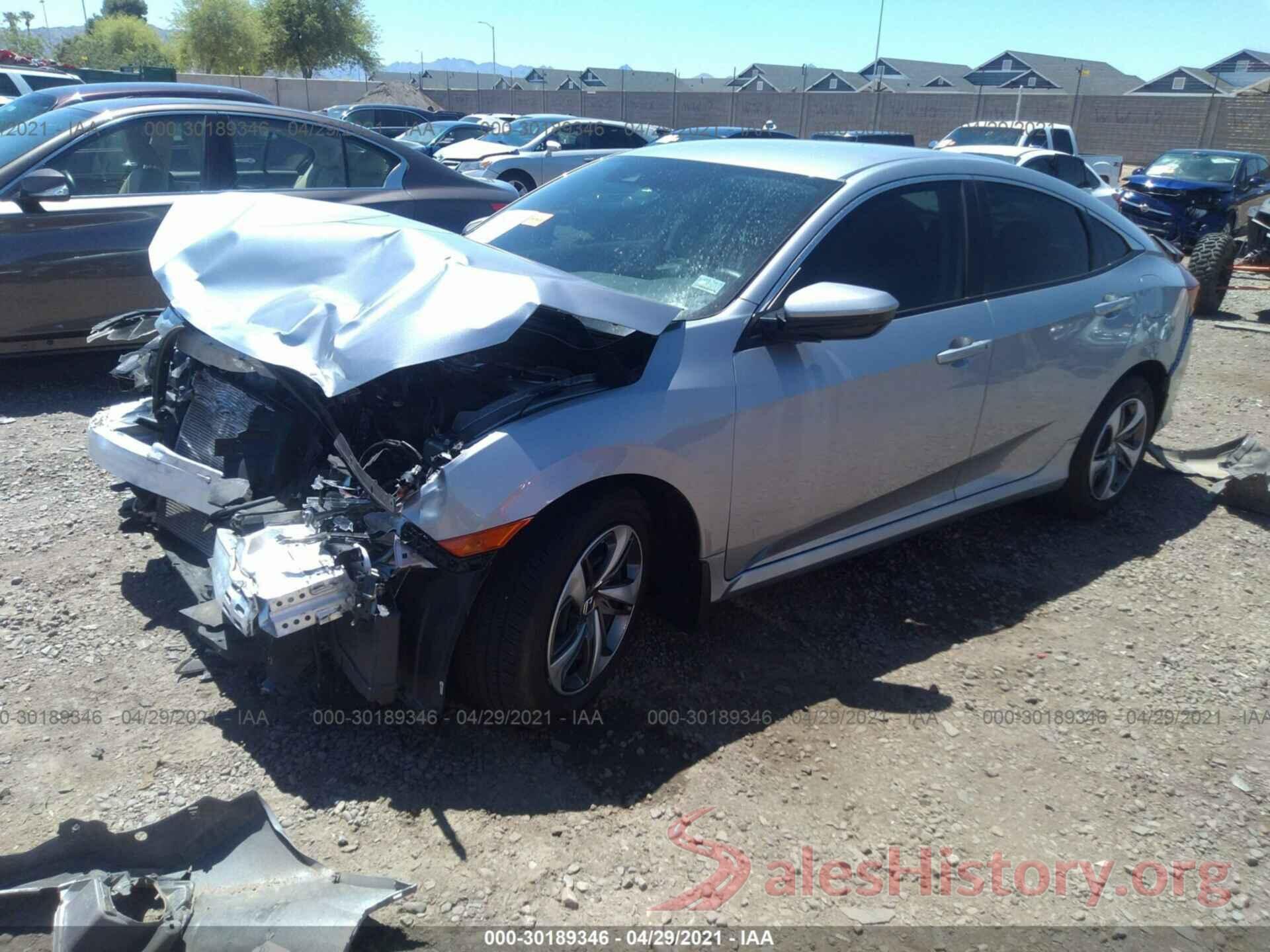 19XFC2F69KE007645 2019 HONDA CIVIC SEDAN