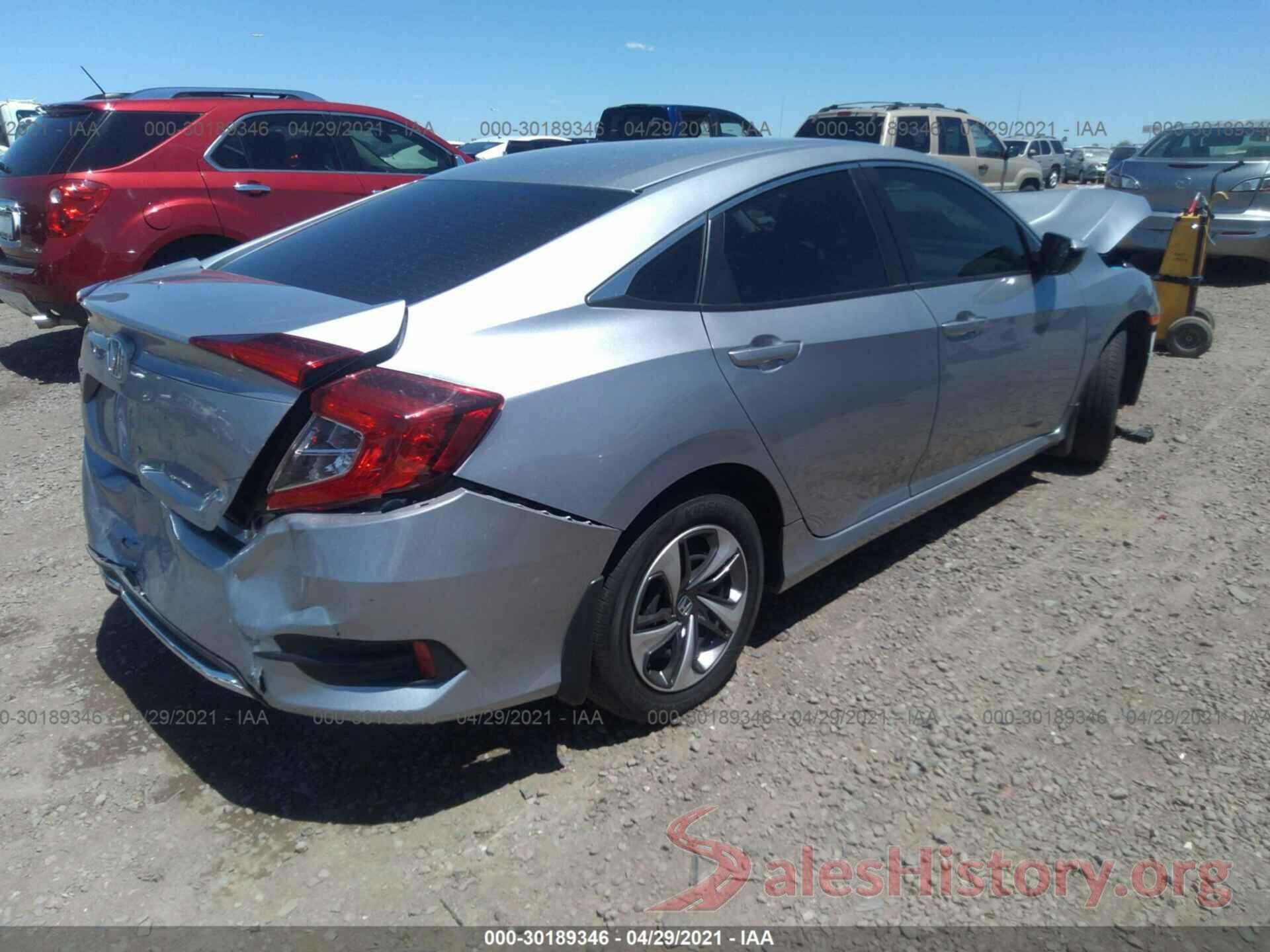 19XFC2F69KE007645 2019 HONDA CIVIC SEDAN