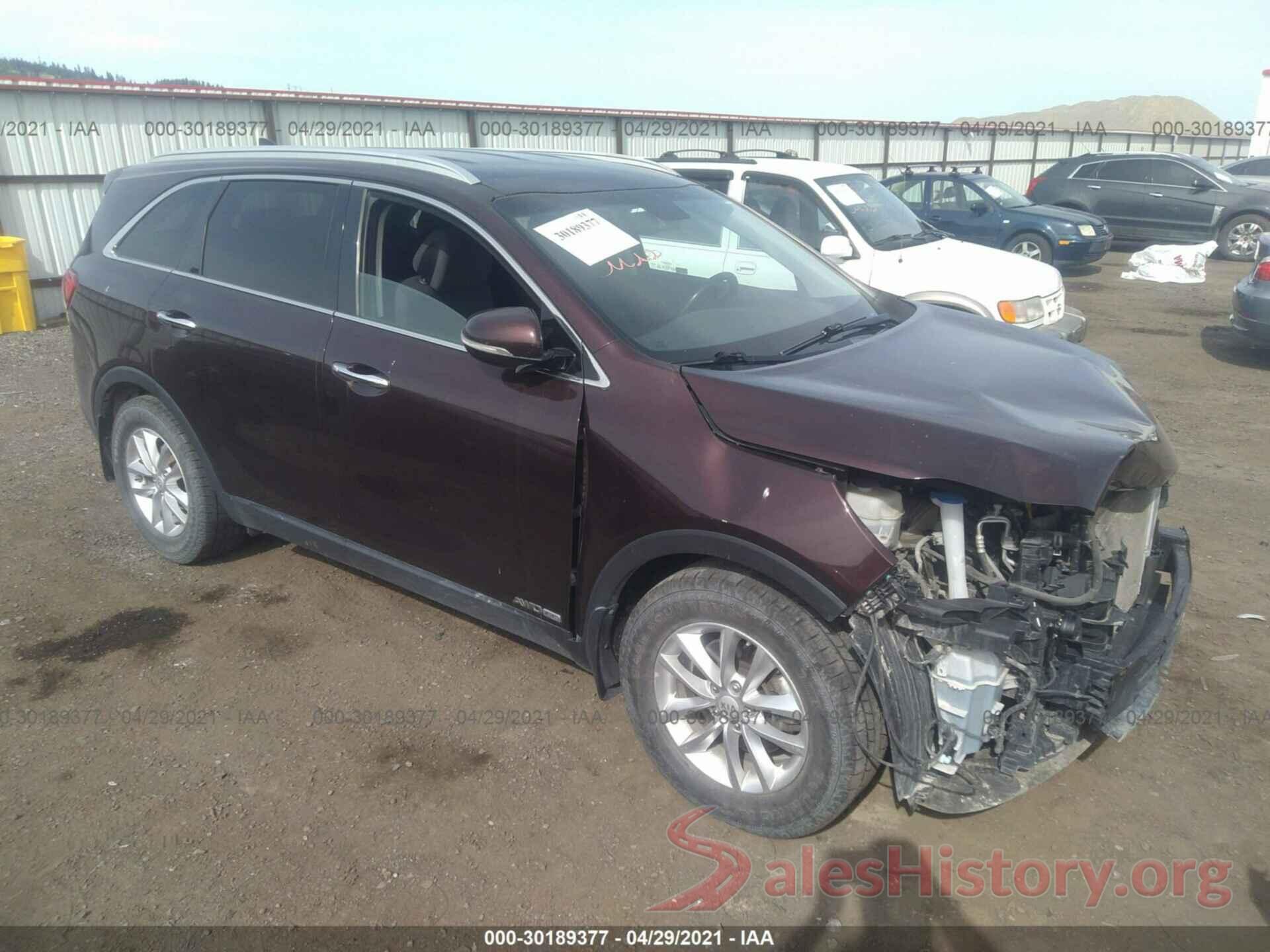 5XYPGDA55GG004822 2016 KIA SORENTO