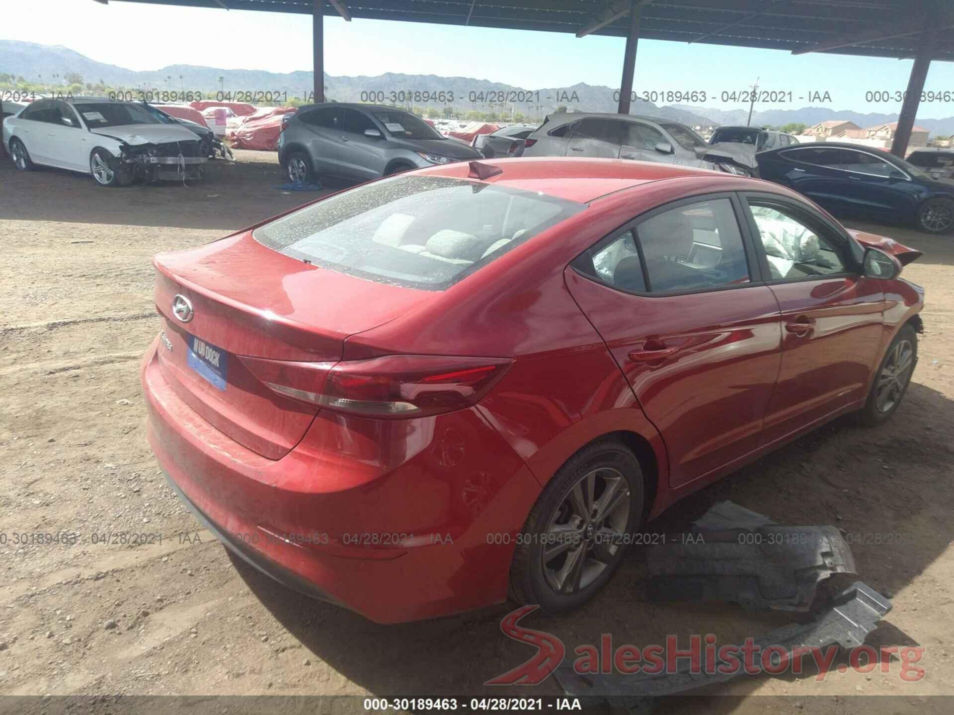 5NPD84LF4JH268930 2018 HYUNDAI ELANTRA