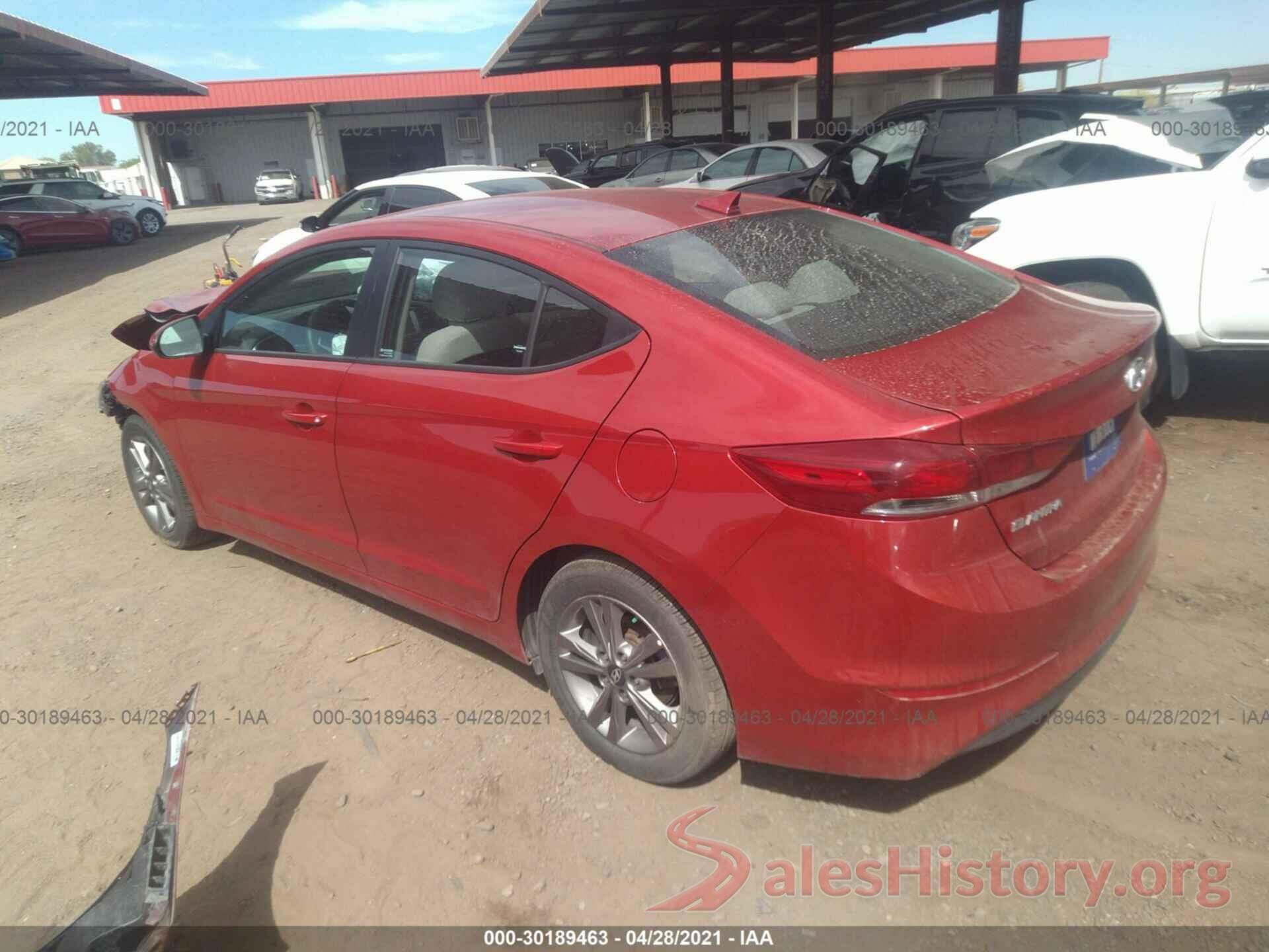 5NPD84LF4JH268930 2018 HYUNDAI ELANTRA