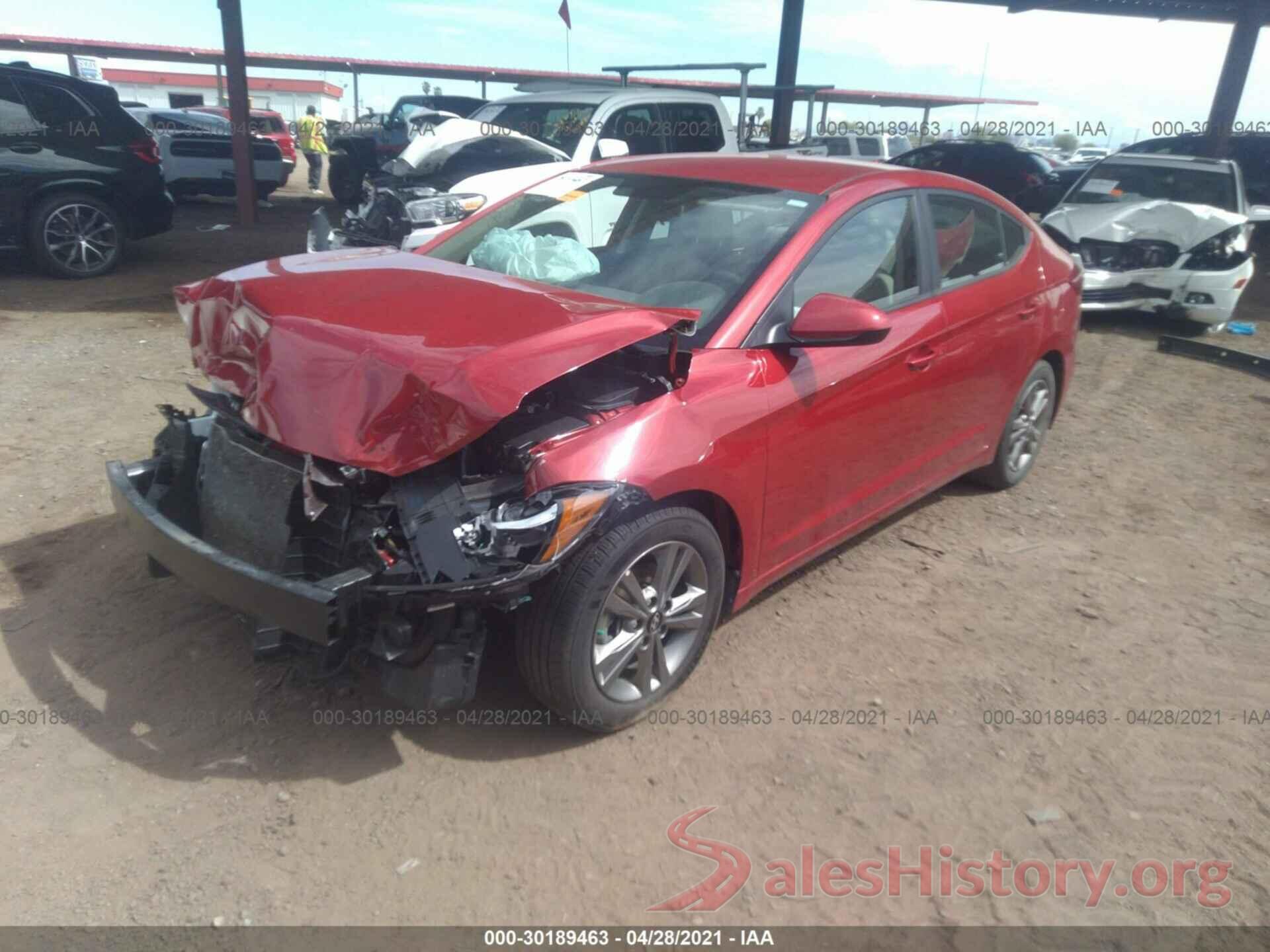 5NPD84LF4JH268930 2018 HYUNDAI ELANTRA