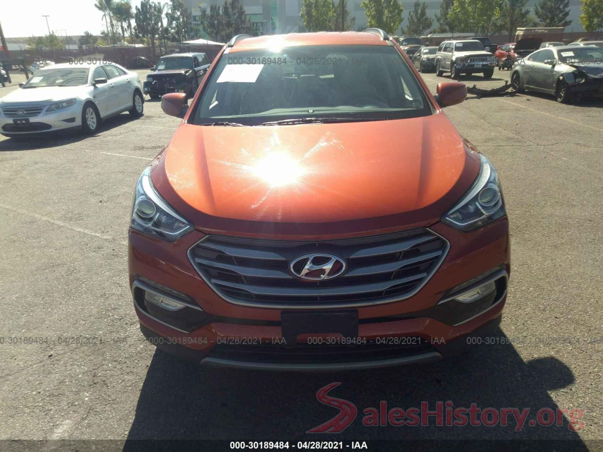 5XYZU3LB0HG383261 2017 HYUNDAI SANTA FE SPORT