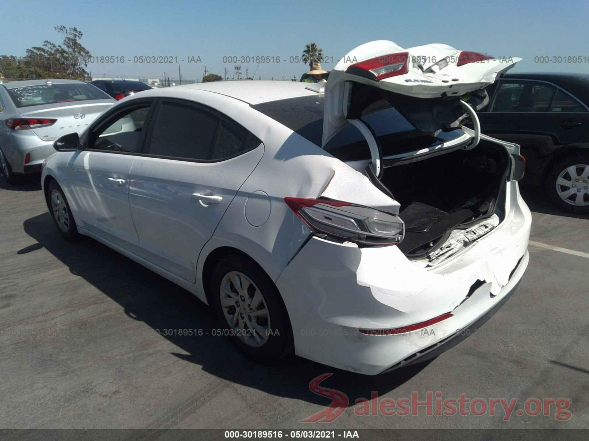 5NPD74LFXHH073461 2017 HYUNDAI ELANTRA