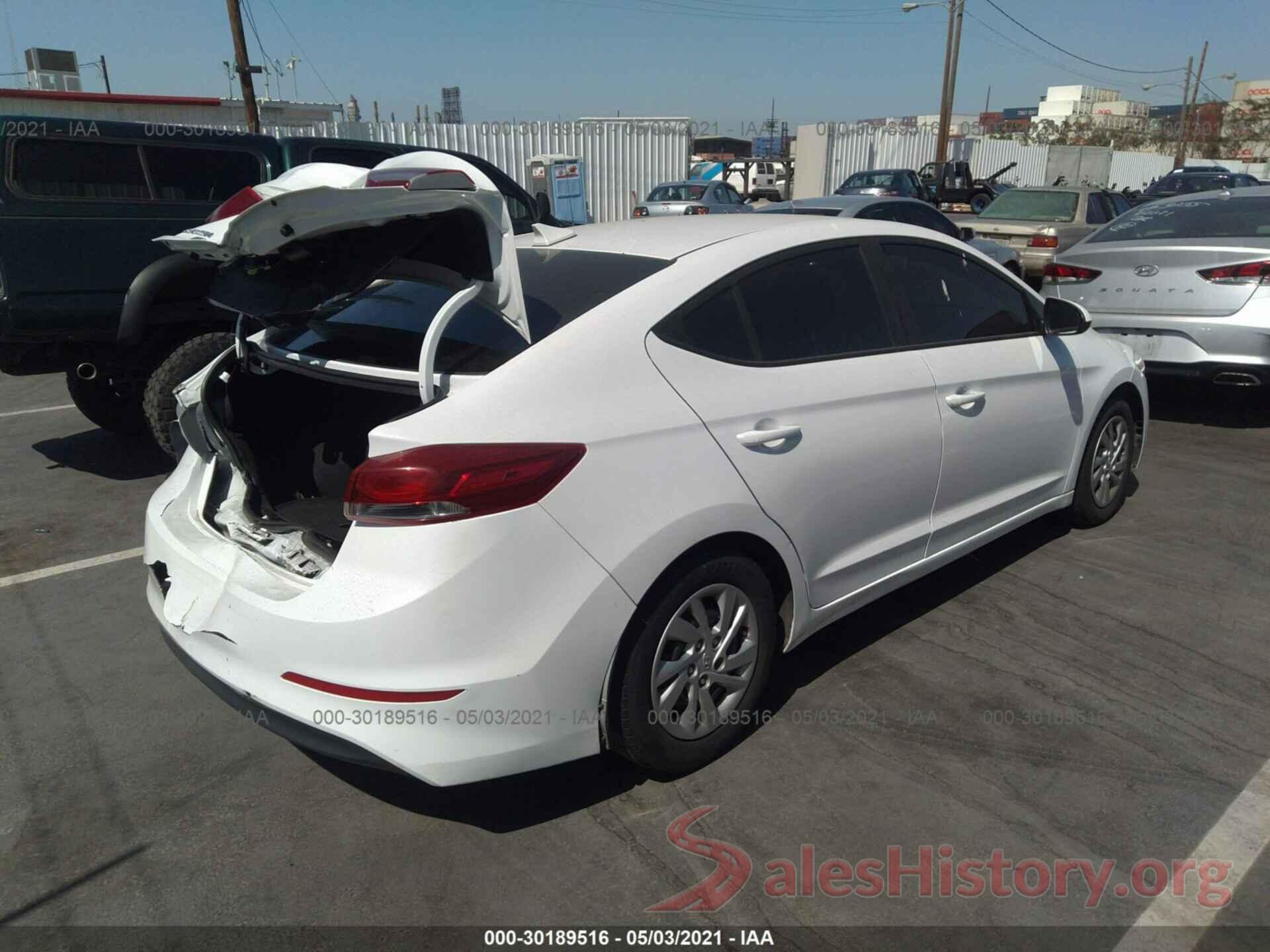 5NPD74LFXHH073461 2017 HYUNDAI ELANTRA