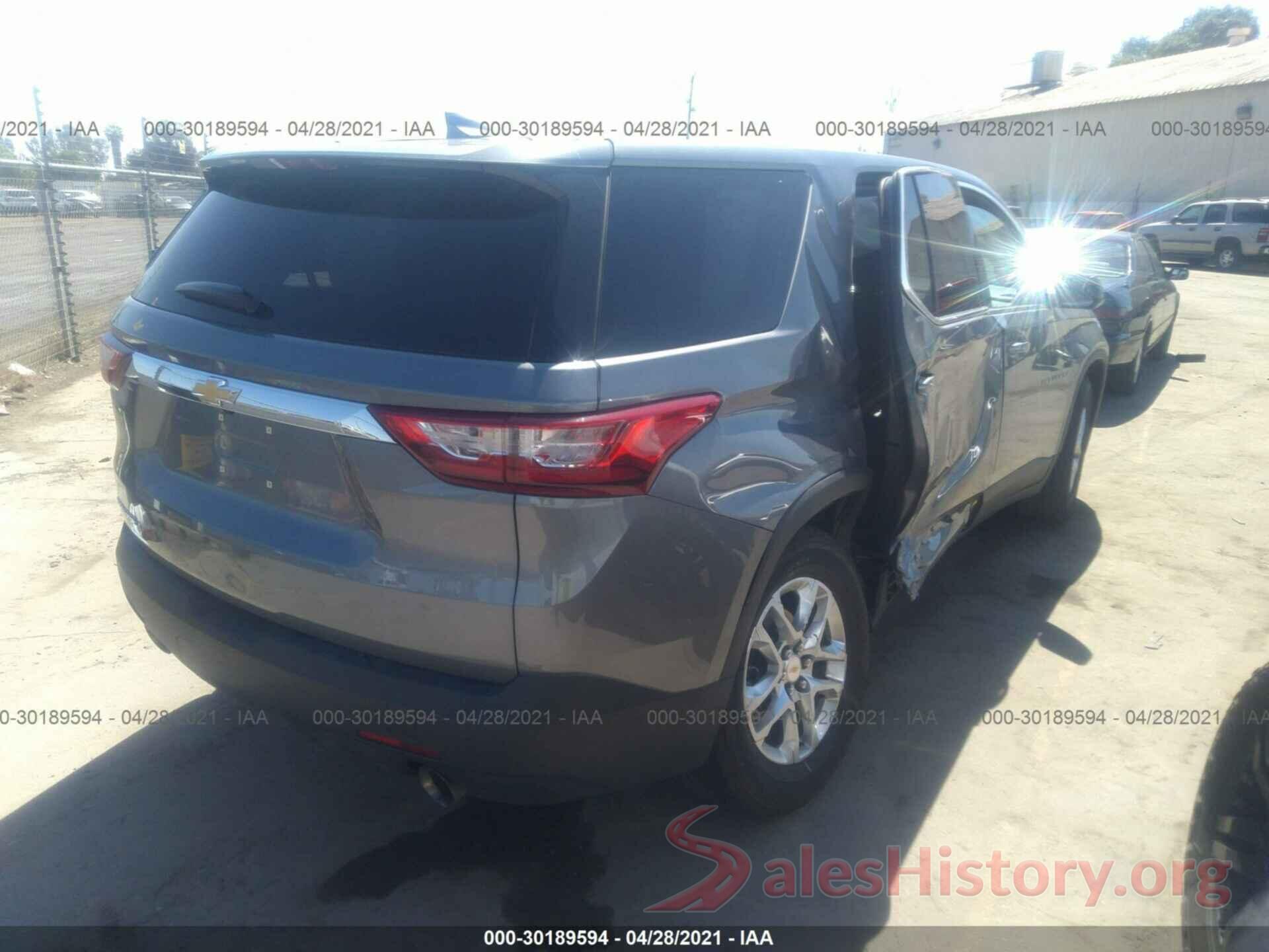 1GNERFKW7LJ156025 2020 CHEVROLET TRAVERSE