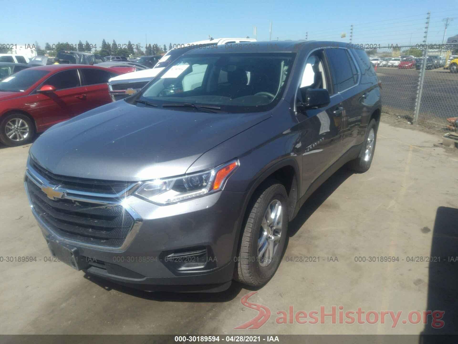 1GNERFKW7LJ156025 2020 CHEVROLET TRAVERSE