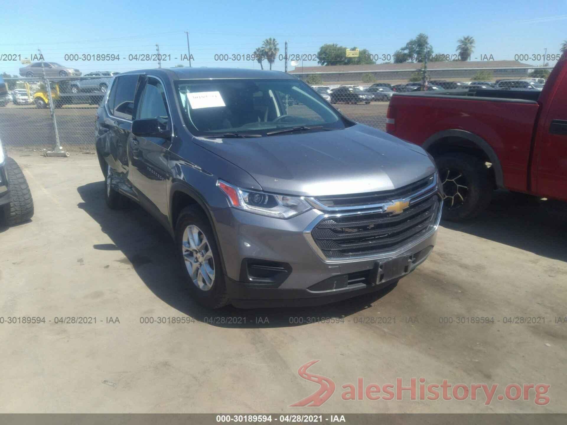 1GNERFKW7LJ156025 2020 CHEVROLET TRAVERSE