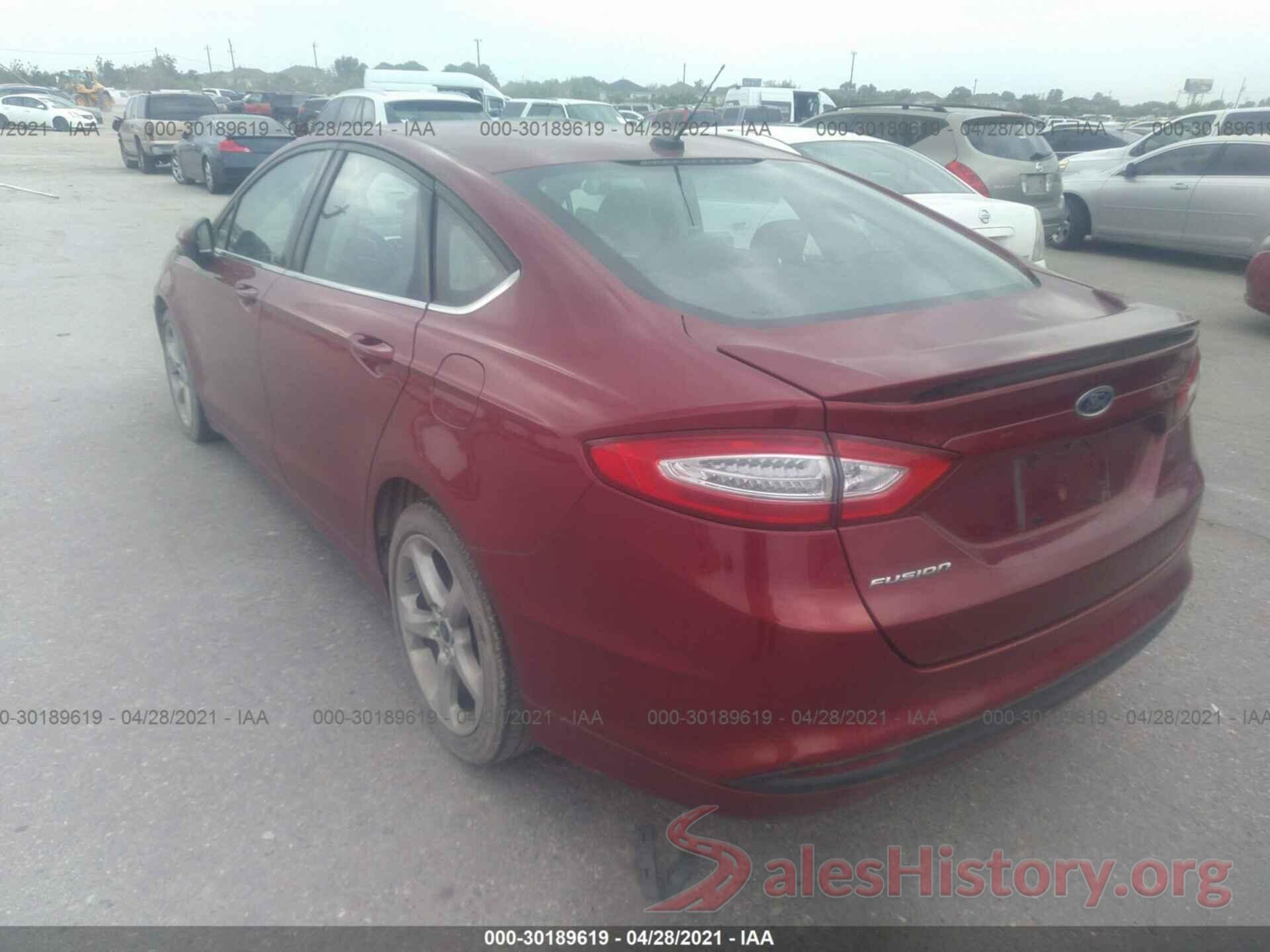 3FA6P0G74GR132848 2016 FORD FUSION