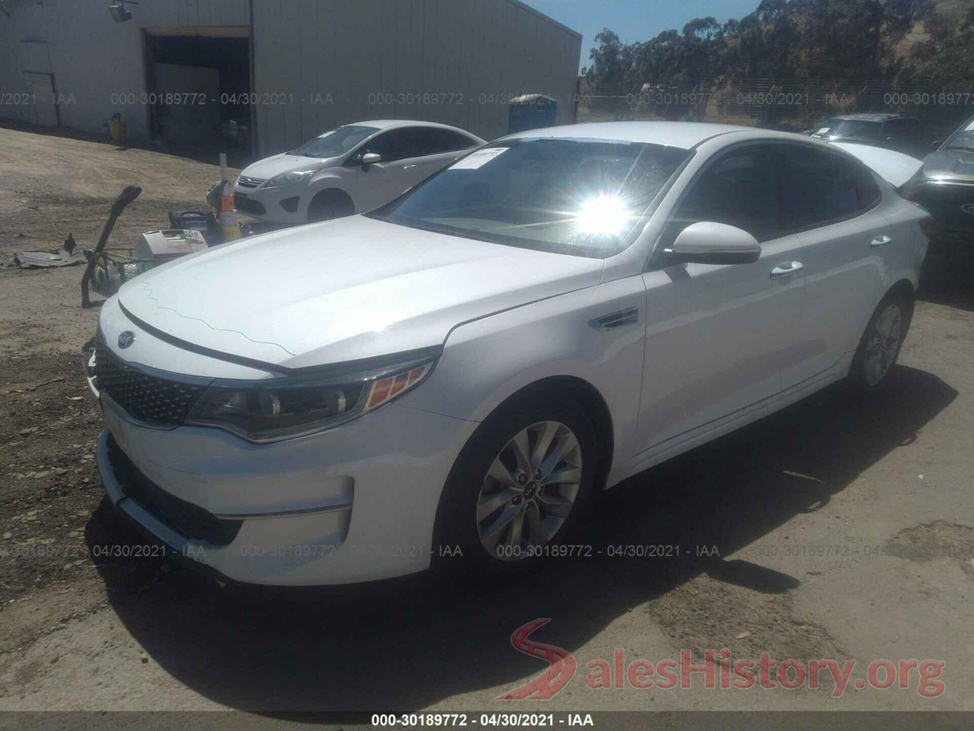 5XXGU4L33GG090592 2016 KIA OPTIMA