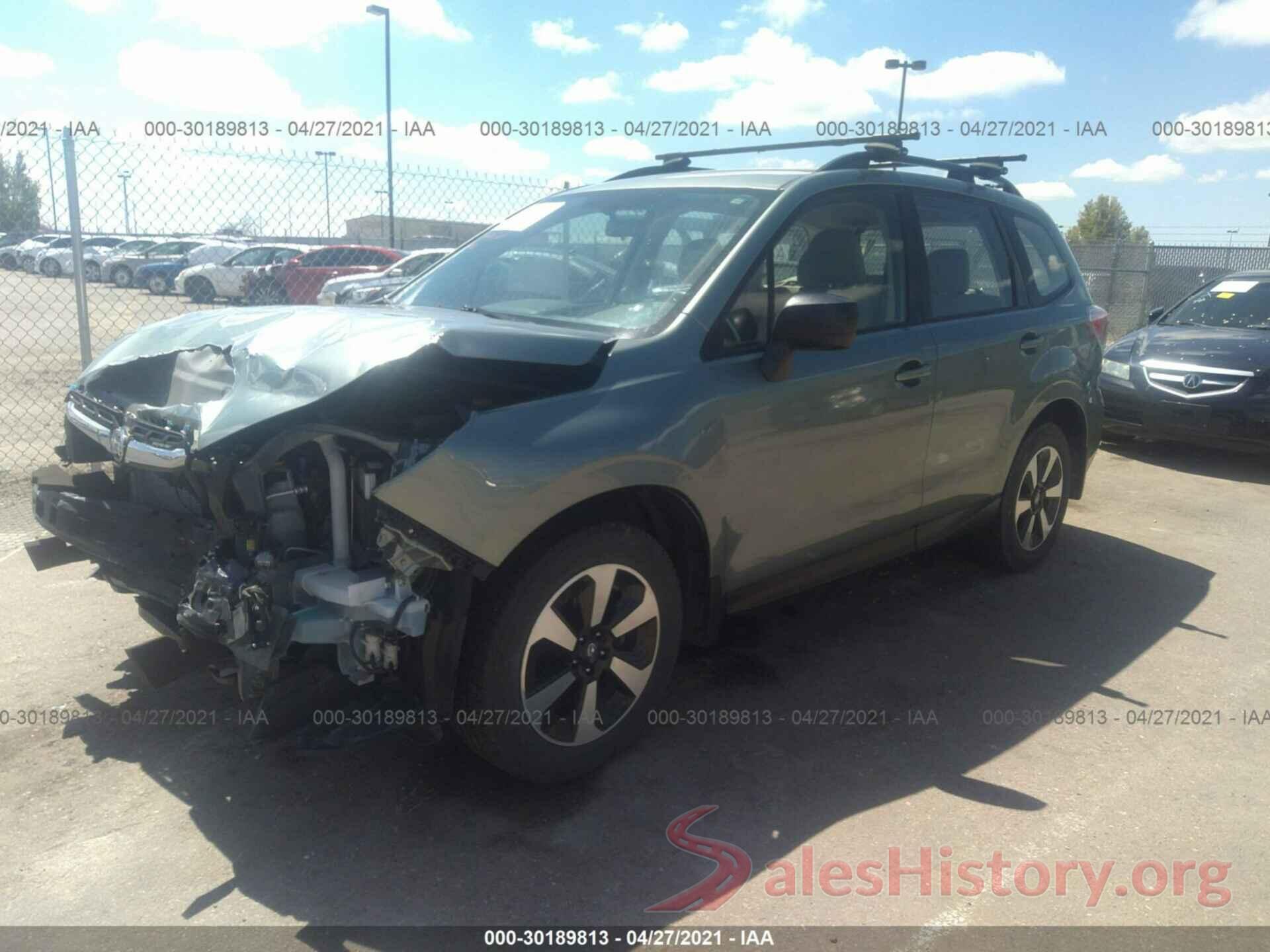 JF2SJABC9JH442072 2018 SUBARU FORESTER