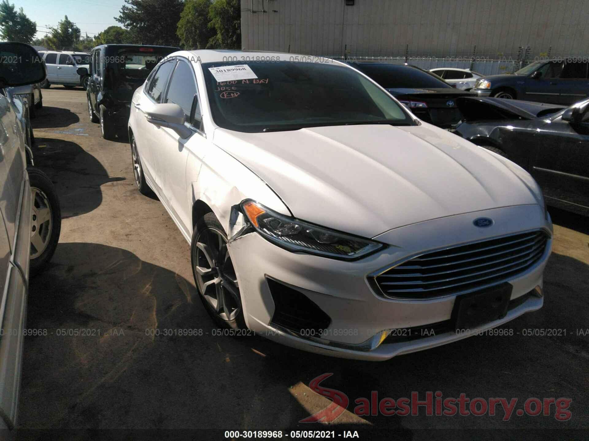 3FA6P0CD4KR136144 2019 FORD FUSION