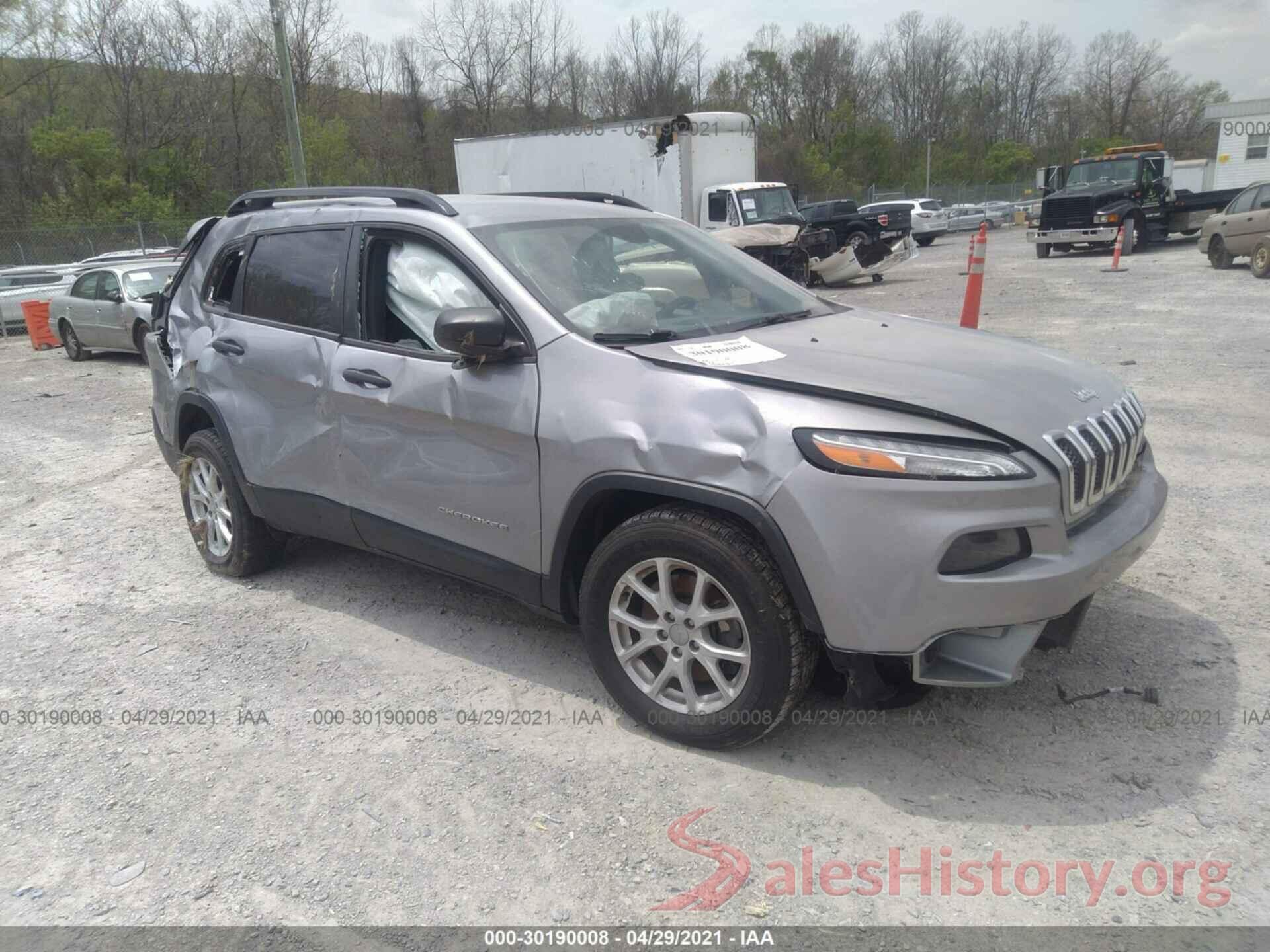 1C4PJMAB0HW638518 2017 JEEP CHEROKEE