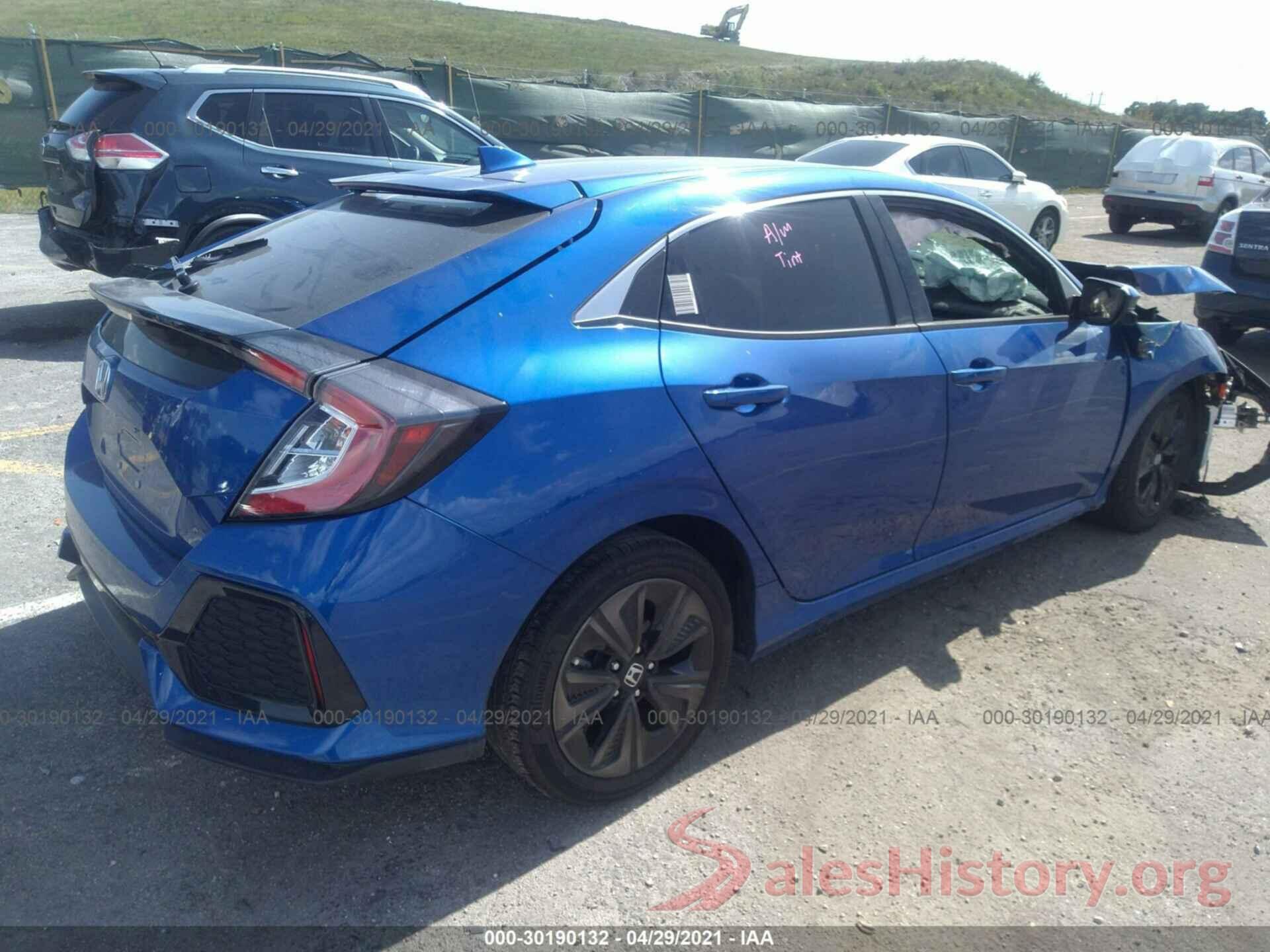 SHHFK7H60KU219193 2019 HONDA CIVIC HATCHBACK