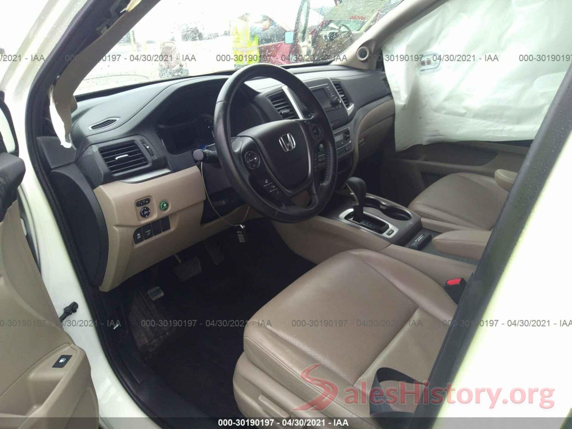 5FPYK2F59HB008081 2017 HONDA RIDGELINE