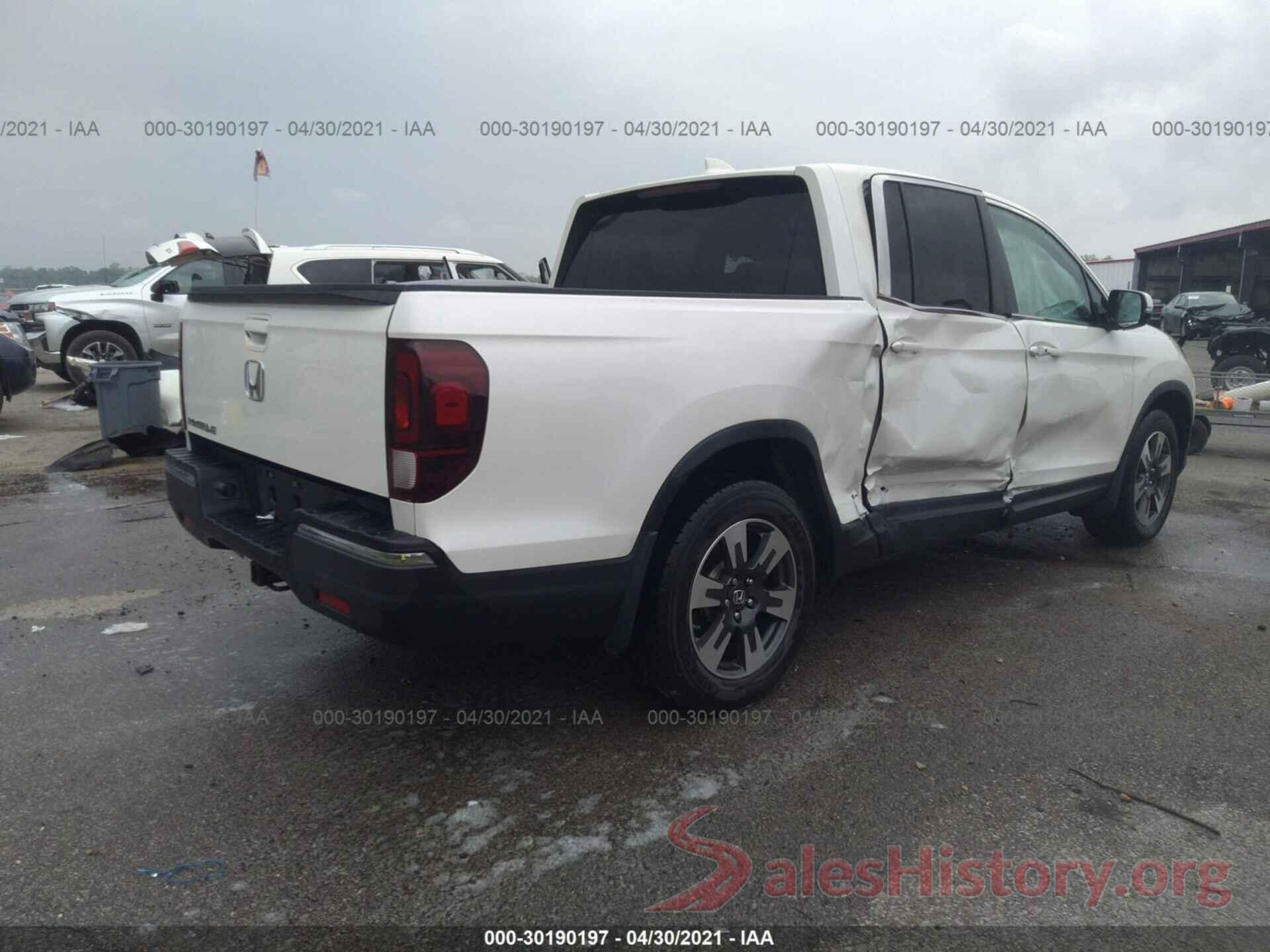 5FPYK2F59HB008081 2017 HONDA RIDGELINE