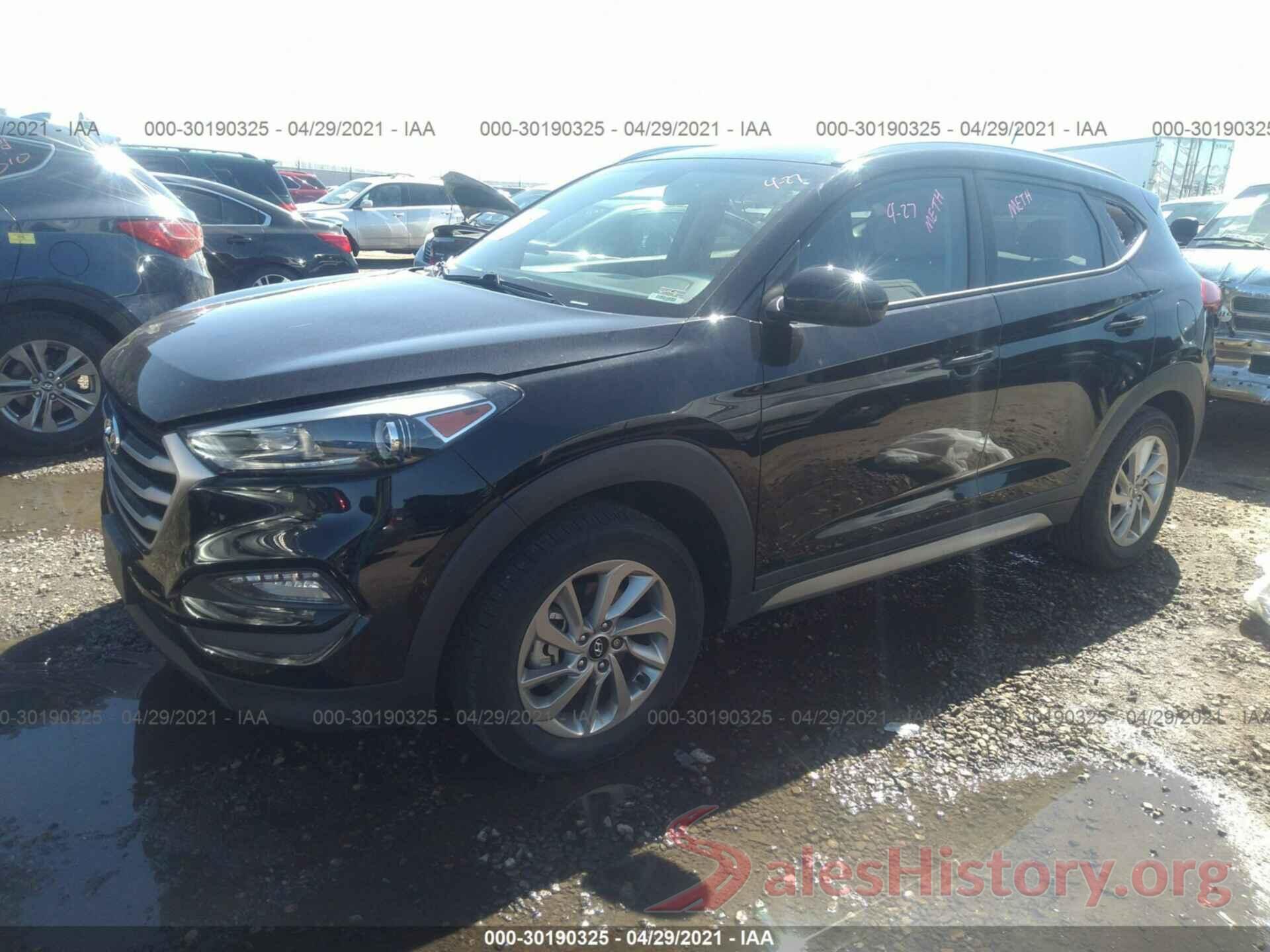 KM8J3CA45HU352909 2017 HYUNDAI TUCSON