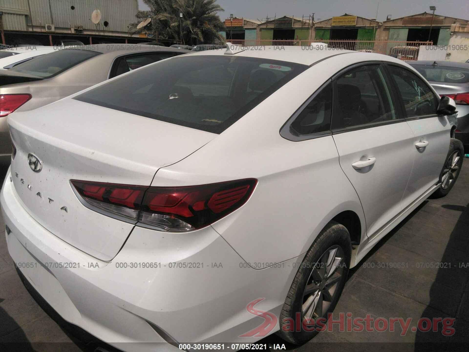 5NPE24A0000724796 2018 HYUNDAI SONATA