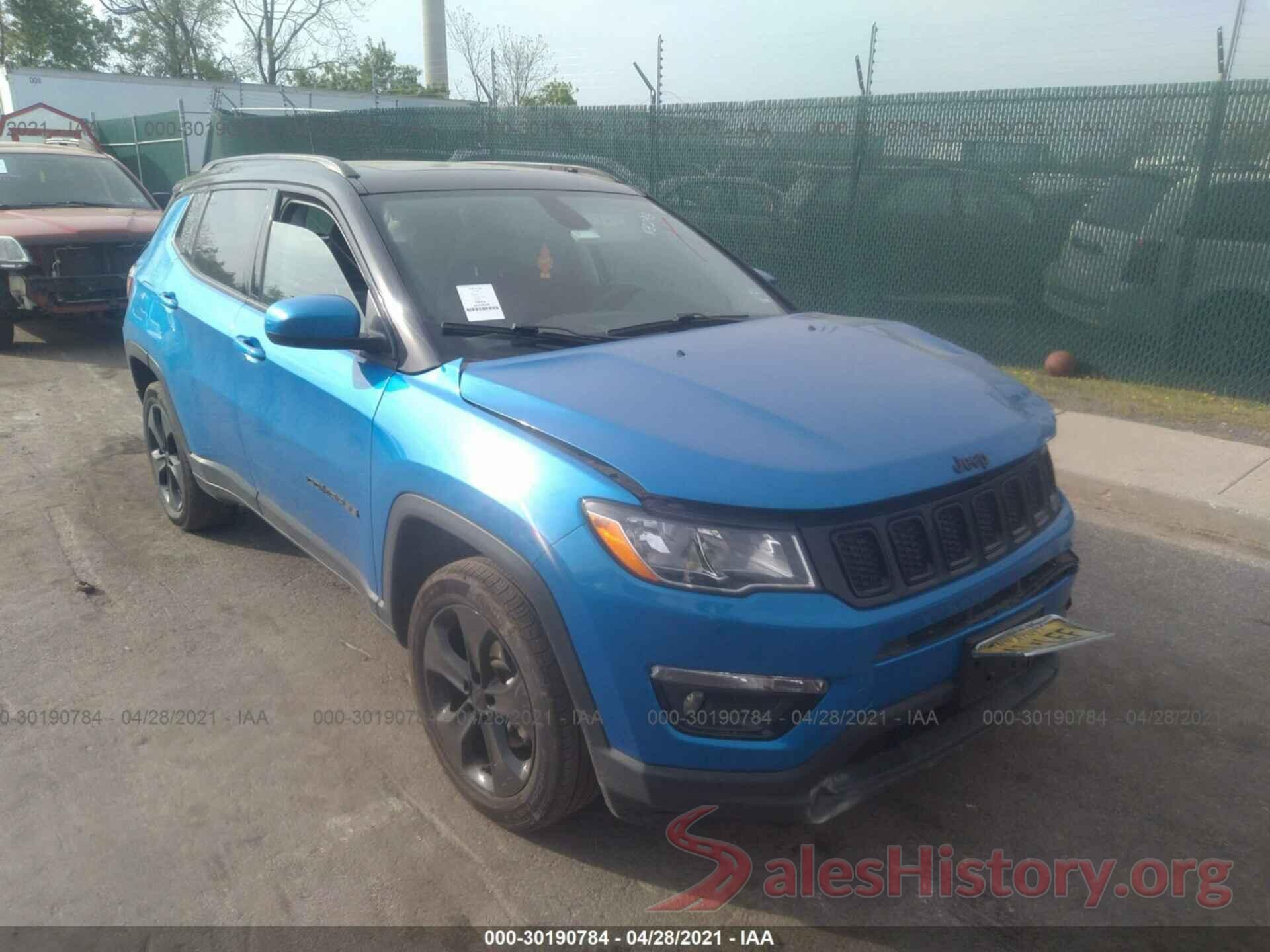 3C4NJDBB1JT481910 2018 JEEP COMPASS