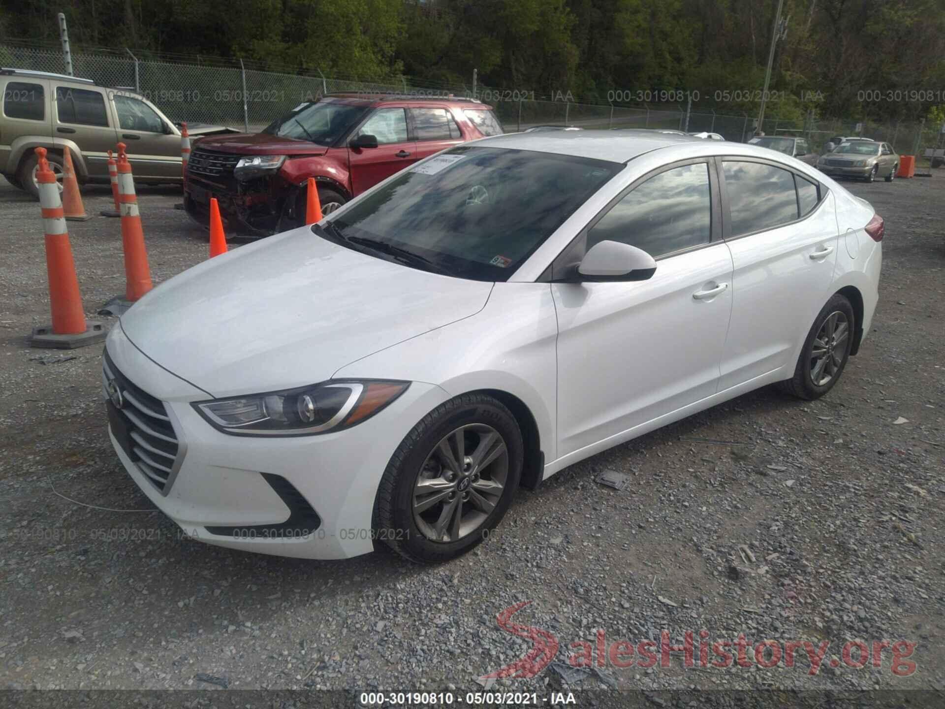 5NPD84LF3JH359607 2018 HYUNDAI ELANTRA