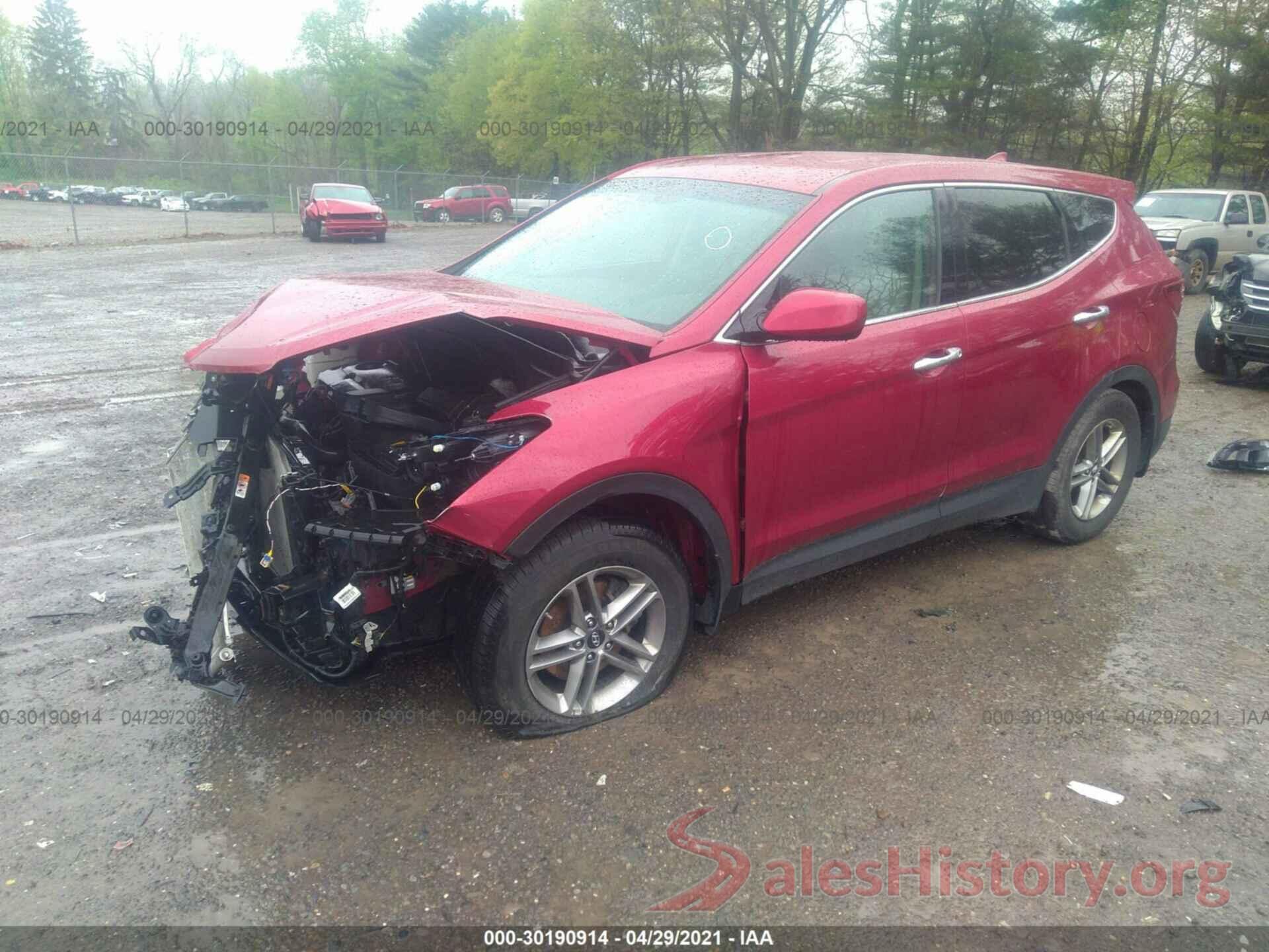 5XYZT3LB1HG493691 2017 HYUNDAI SANTA FE SPORT