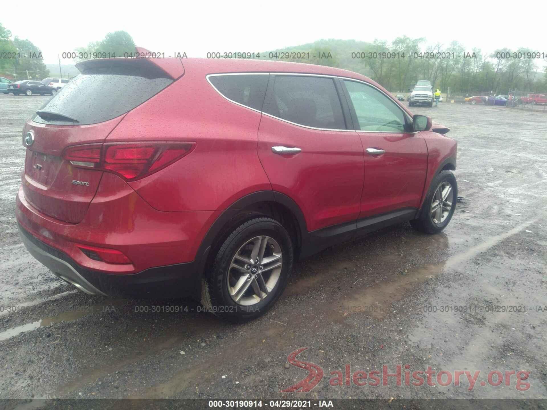 5XYZT3LB1HG493691 2017 HYUNDAI SANTA FE SPORT