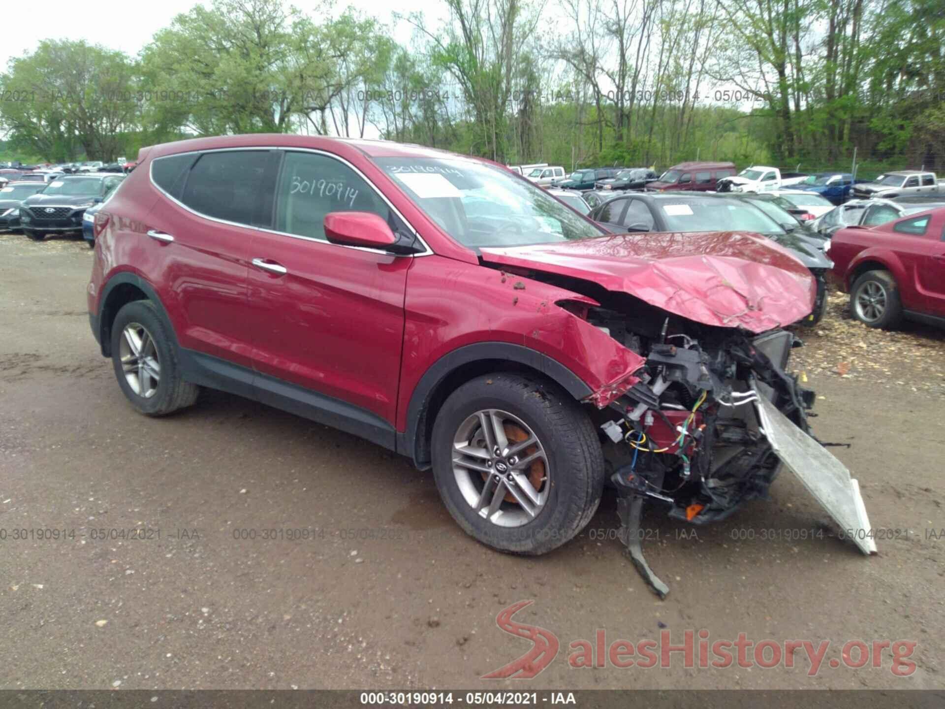 5XYZT3LB1HG493691 2017 HYUNDAI SANTA FE SPORT