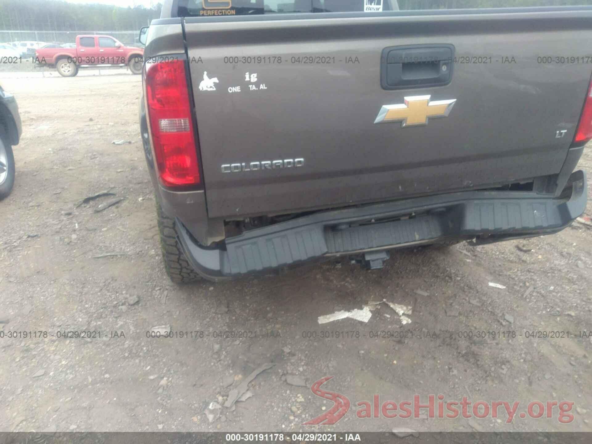 1GCGTCE37G1230956 2016 CHEVROLET COLORADO