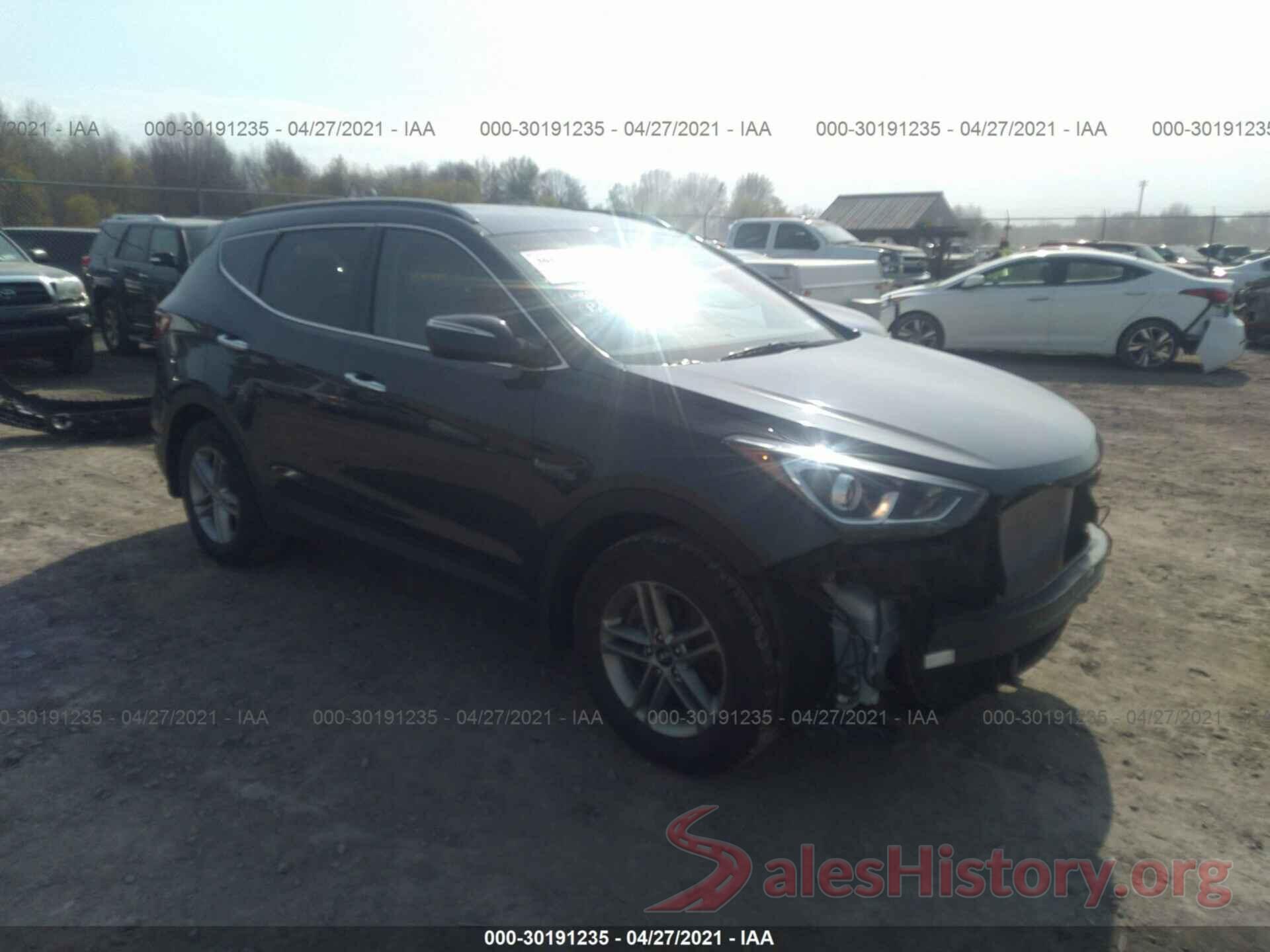 5NMZUDLB6JH065582 2018 HYUNDAI SANTA FE SPORT