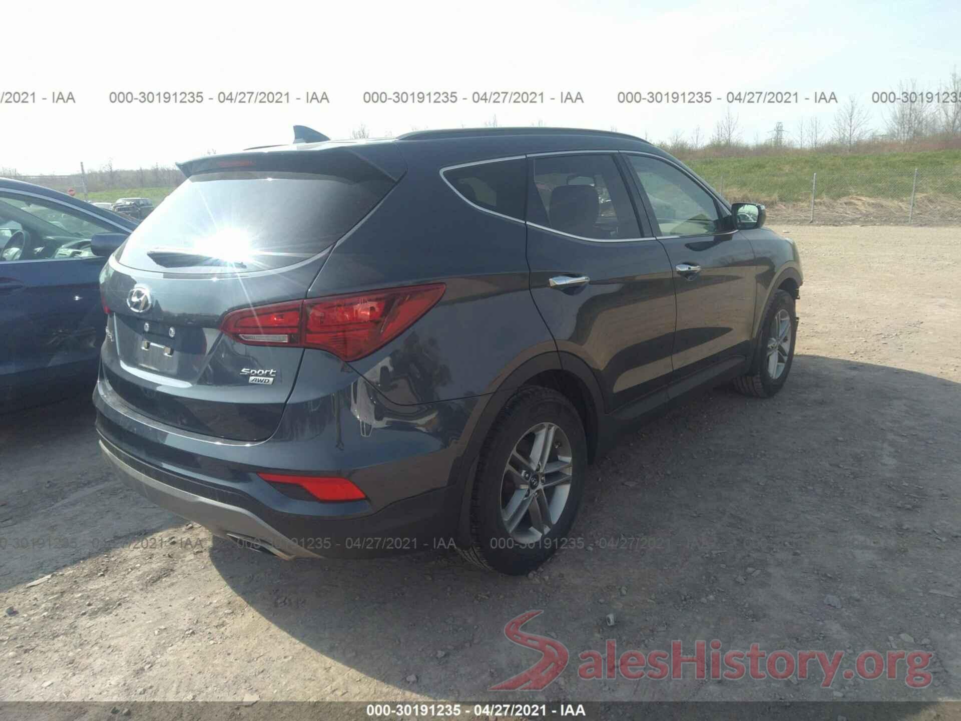 5NMZUDLB6JH065582 2018 HYUNDAI SANTA FE SPORT