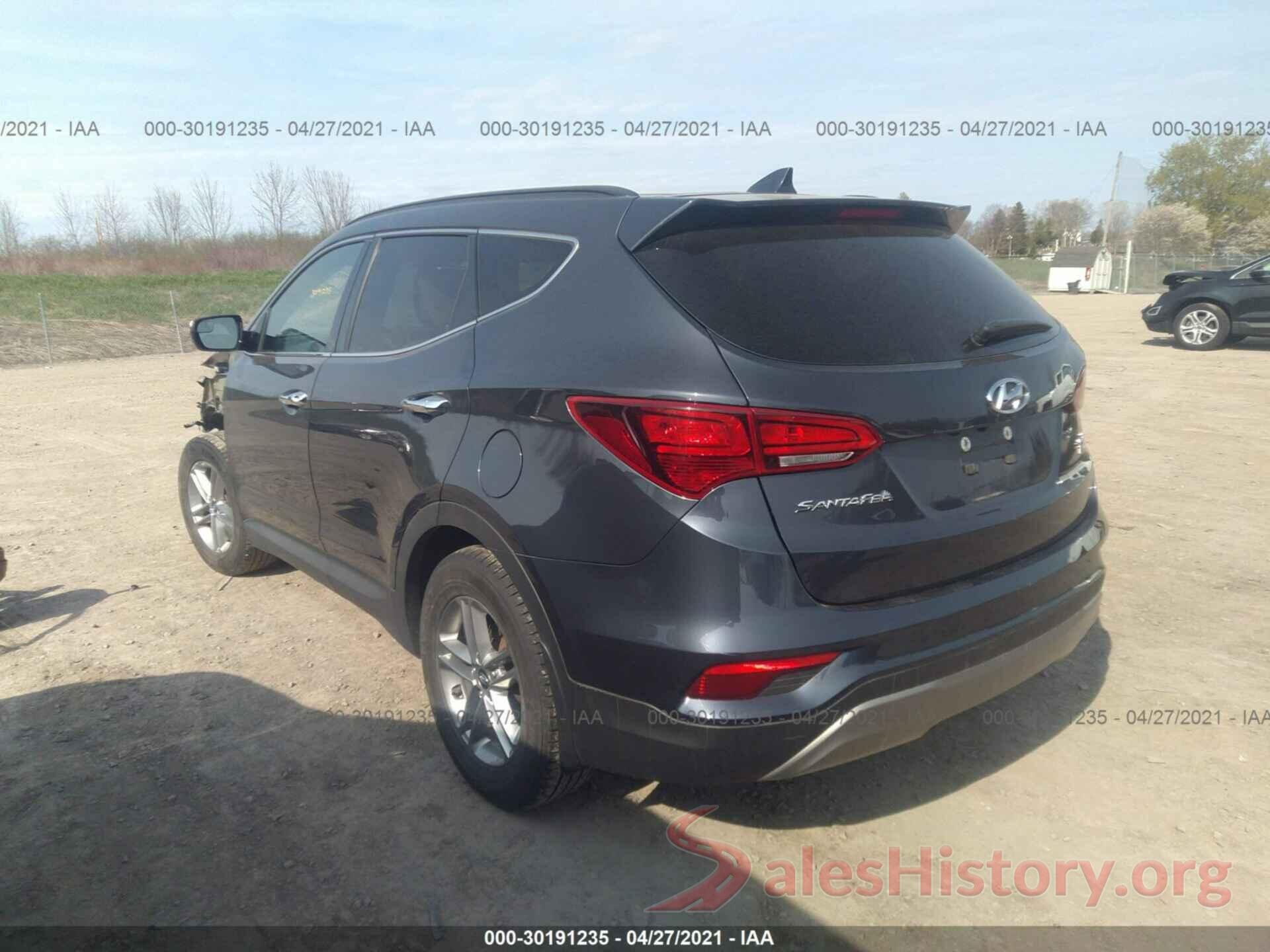 5NMZUDLB6JH065582 2018 HYUNDAI SANTA FE SPORT