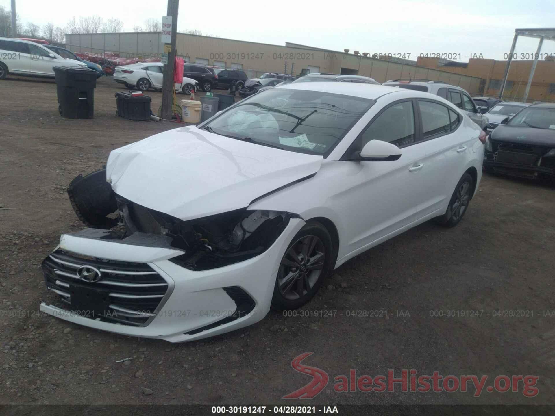 5NPD84LF9JH243263 2018 HYUNDAI ELANTRA