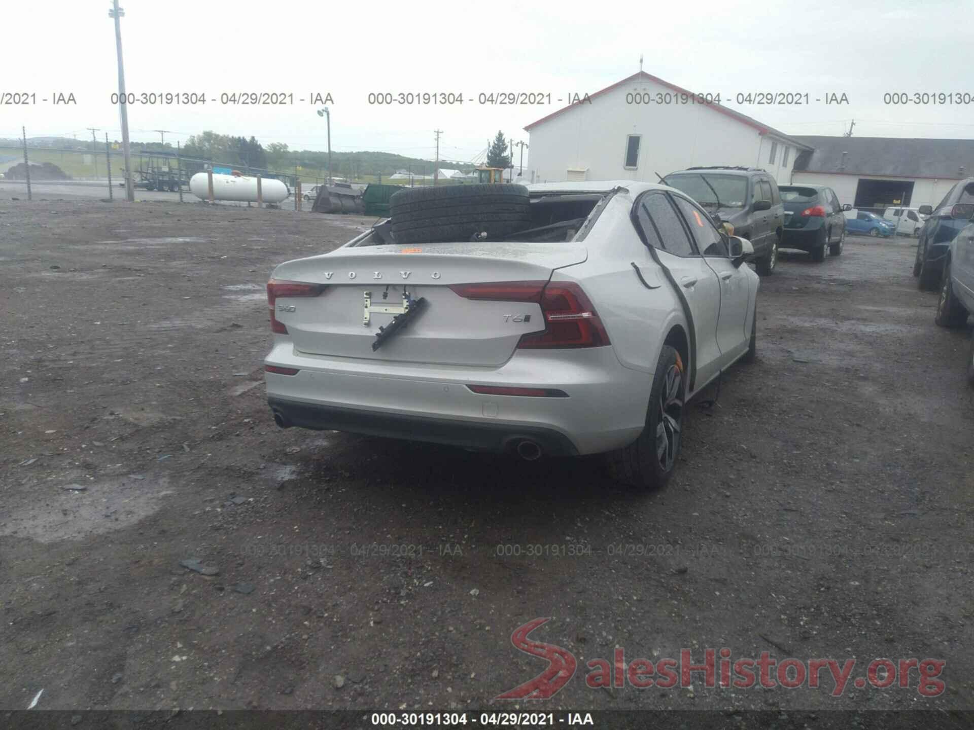 7JRA22TK5KG006606 2019 VOLVO S60