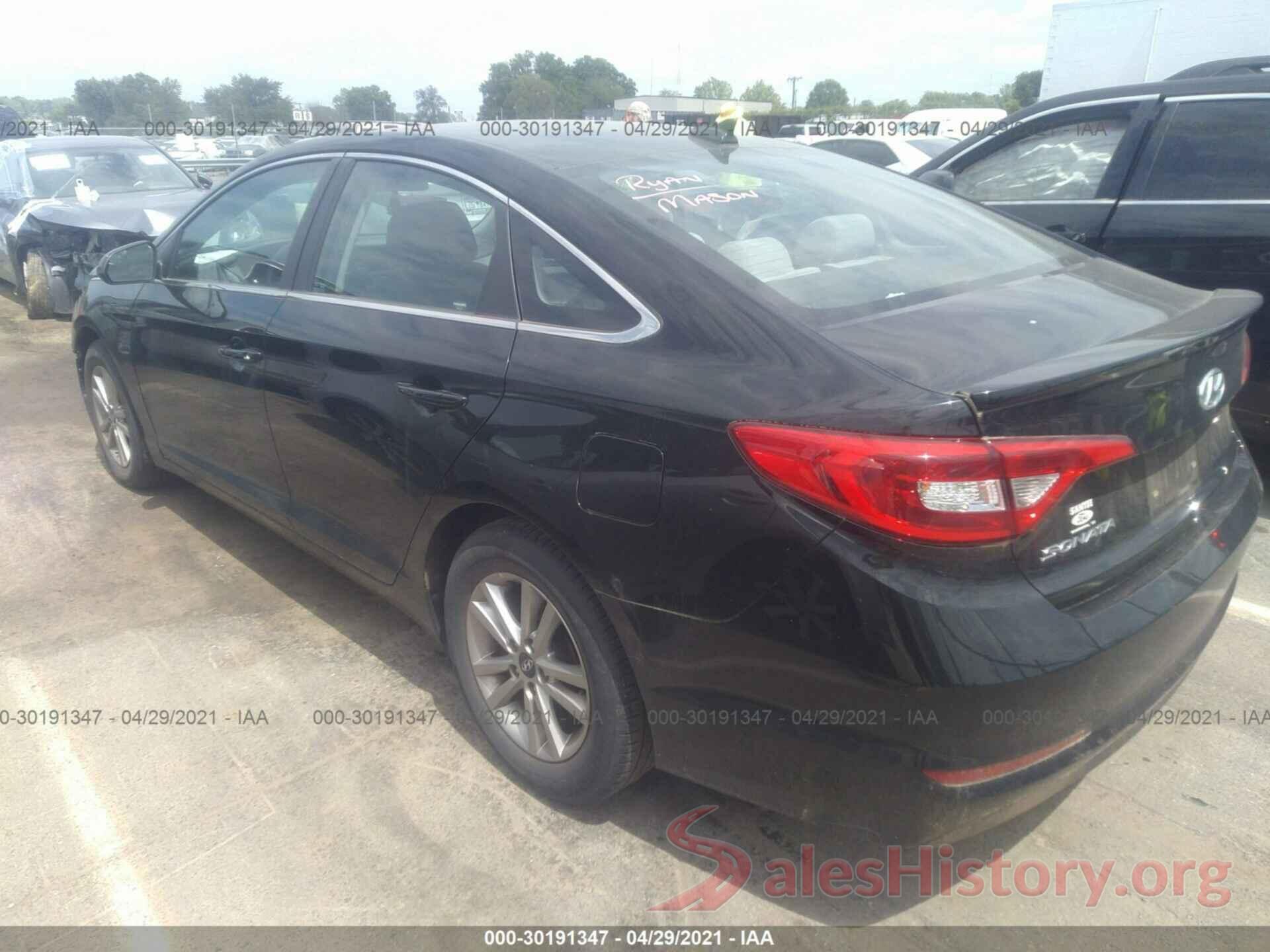 5NPE24AF6GH418568 2016 HYUNDAI SONATA