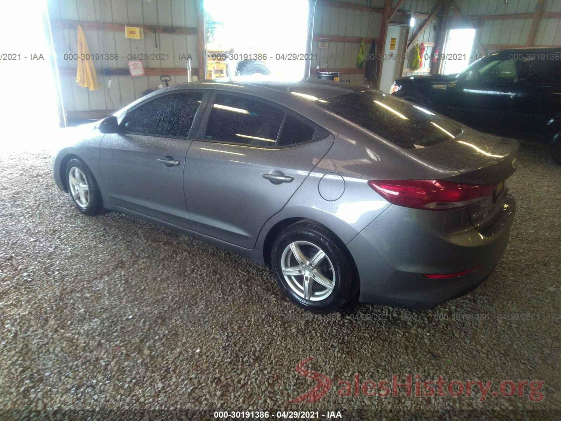 5NPD74LFXJH350261 2018 HYUNDAI ELANTRA