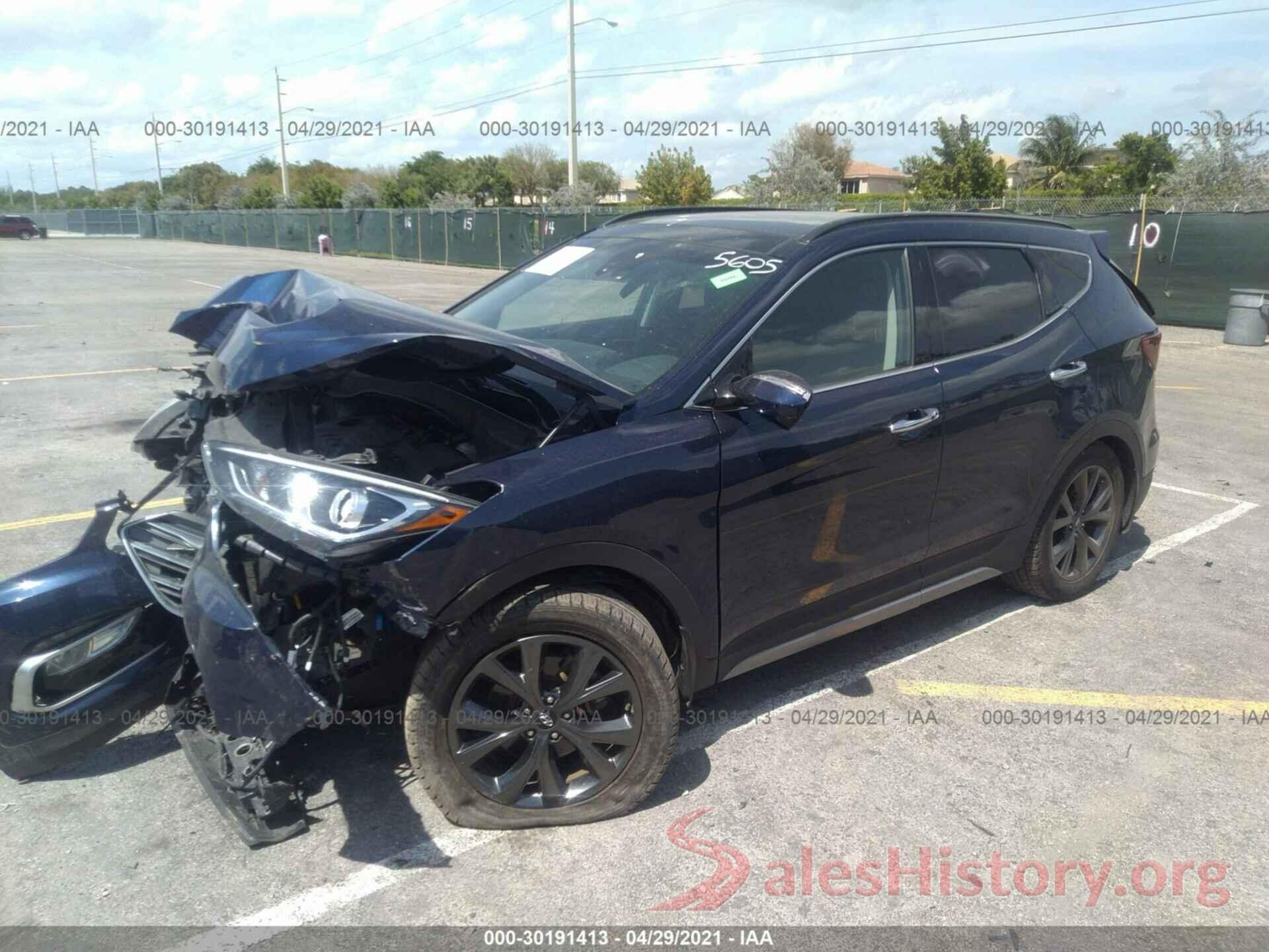 5XYZW4LA0JG565605 2018 HYUNDAI SANTA FE SPORT