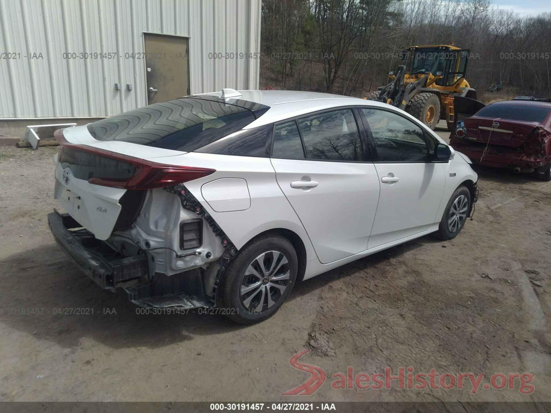 JTDKARFP9L3160458 2020 TOYOTA PRIUS PRIME