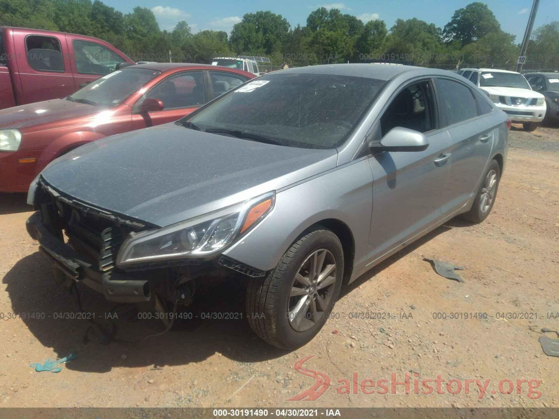 5NPE24AF7GH341712 2016 HYUNDAI SONATA