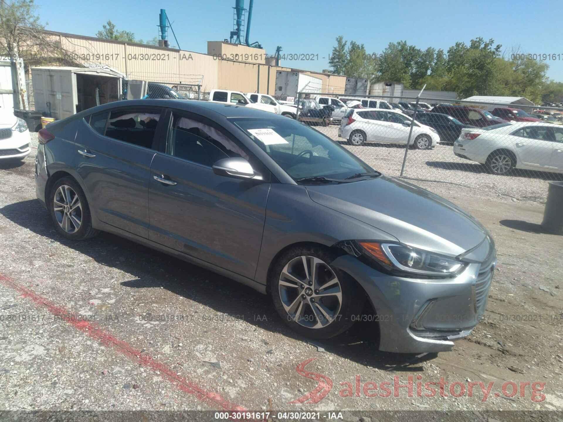 KMHD84LF0HU310585 2017 HYUNDAI ELANTRA