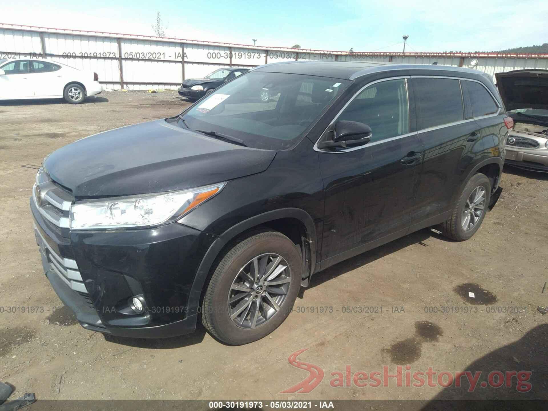 5TDKZRFH3KS558148 2019 TOYOTA HIGHLANDER