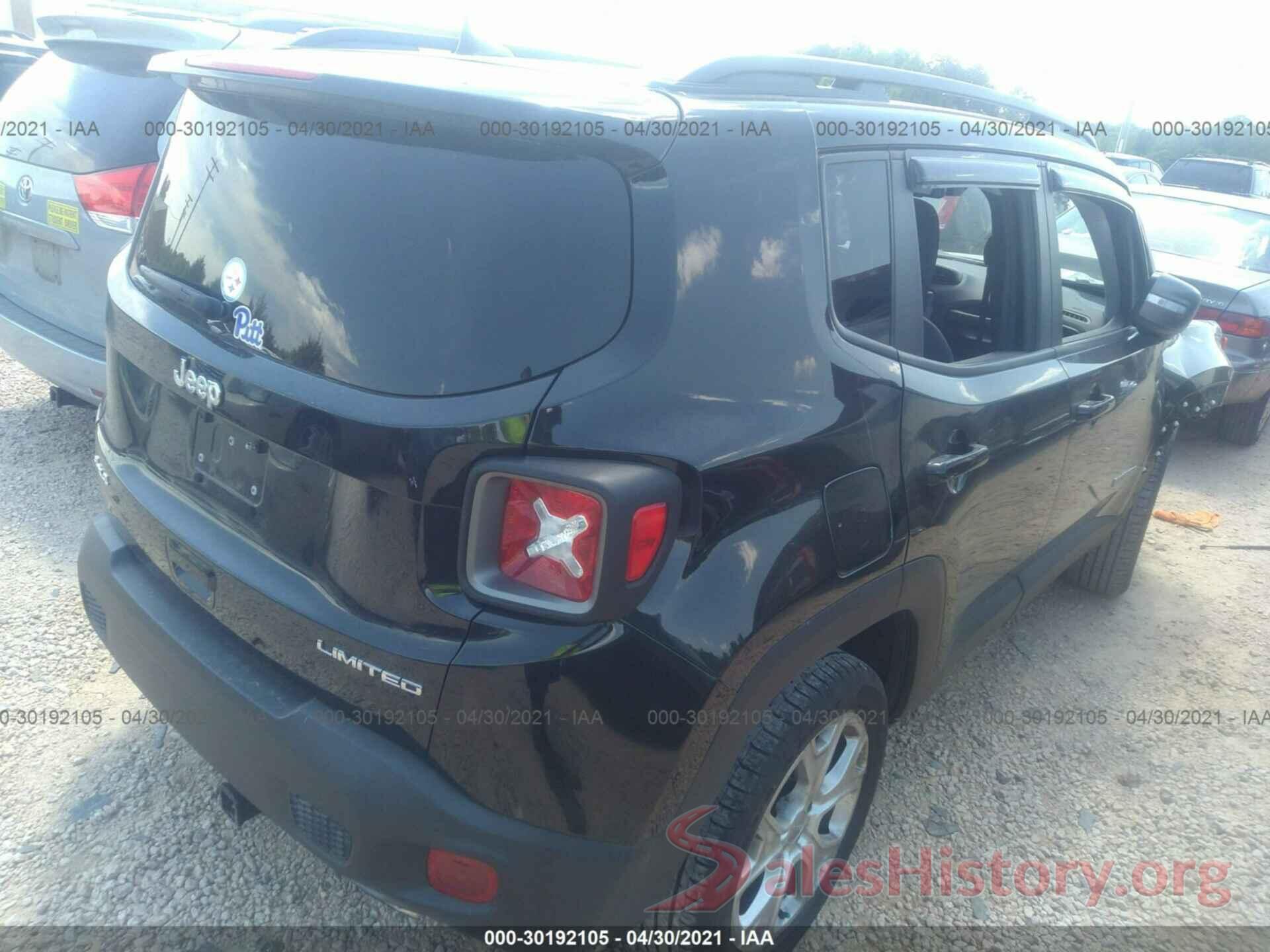 ZACNJBD16KPJ85327 2019 JEEP RENEGADE