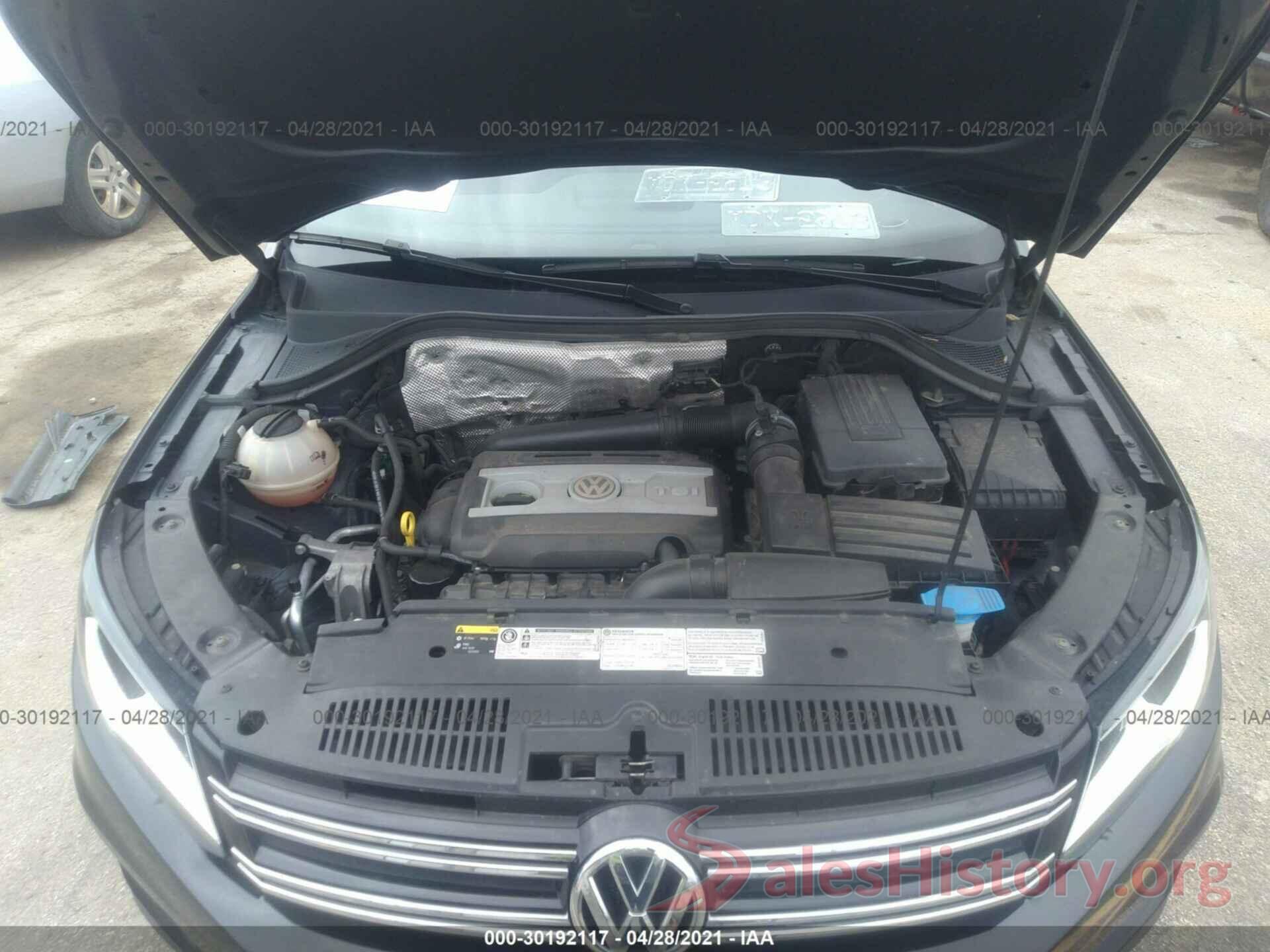 WVGBV7AX9GW597568 2016 VOLKSWAGEN TIGUAN