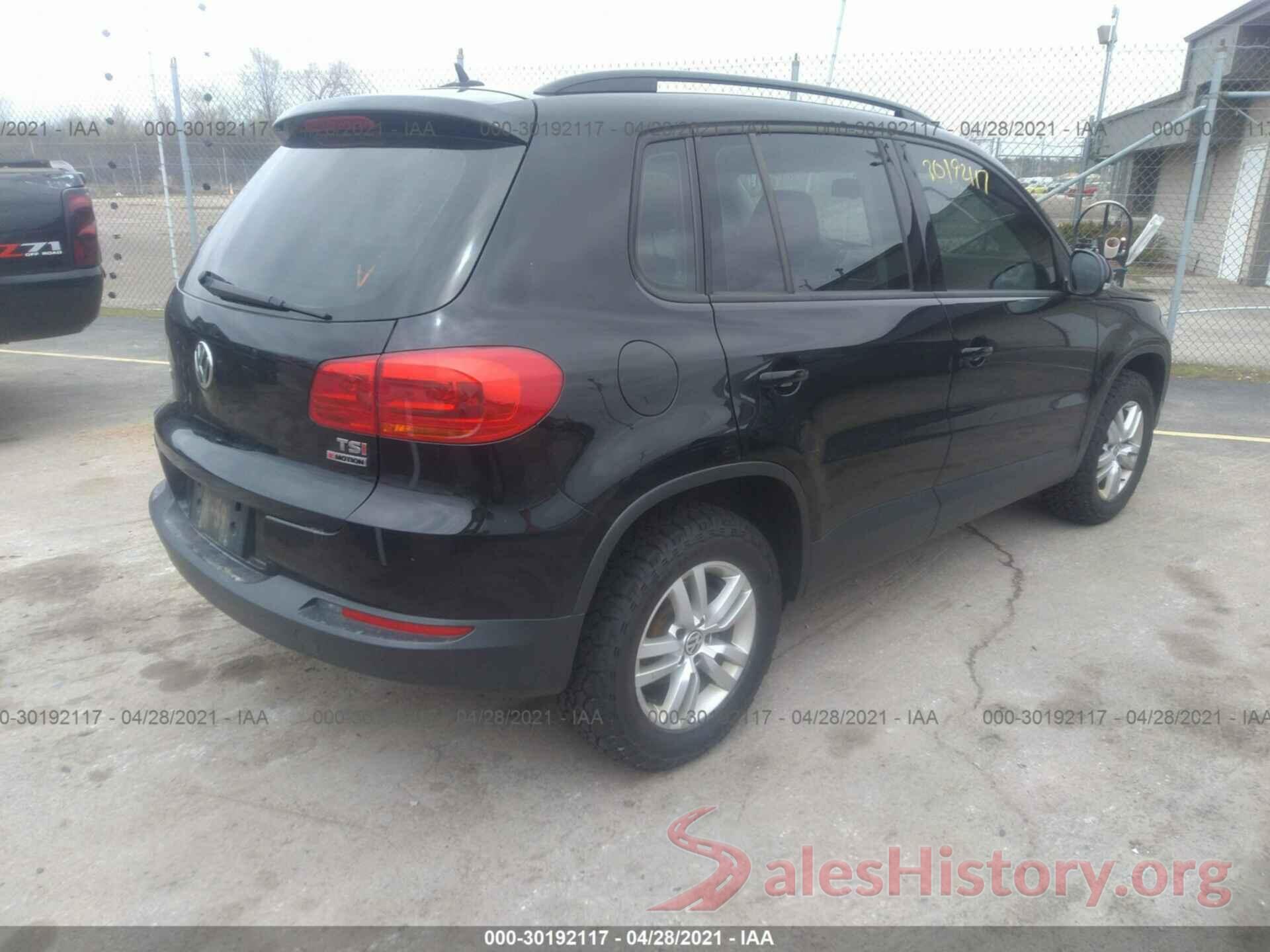 WVGBV7AX9GW597568 2016 VOLKSWAGEN TIGUAN