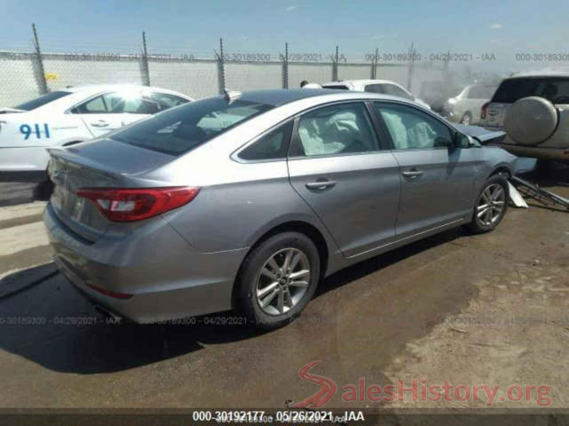 5NPE24AFXHH516861 2017 HYUNDAI SONATA