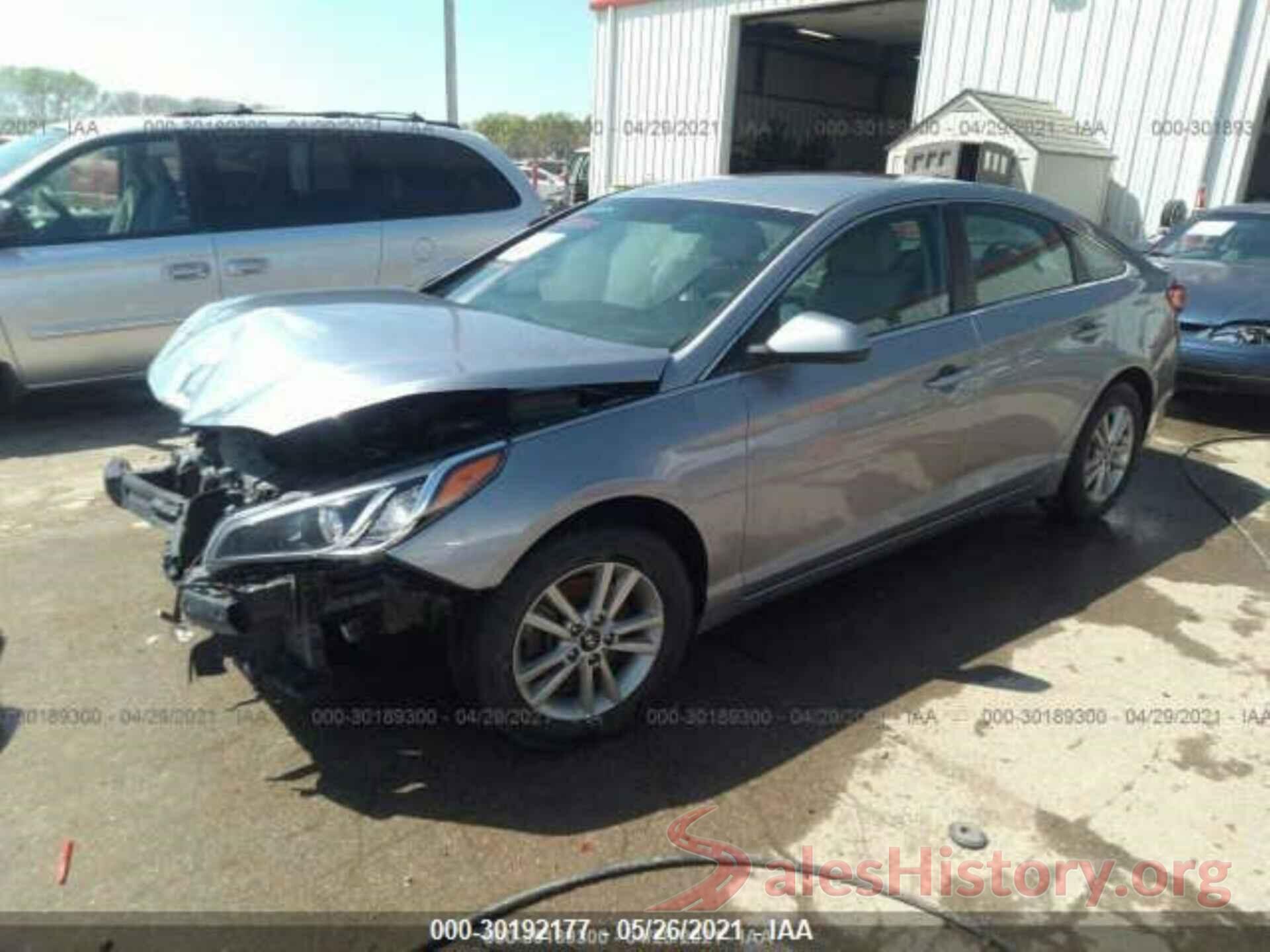 5NPE24AFXHH516861 2017 HYUNDAI SONATA