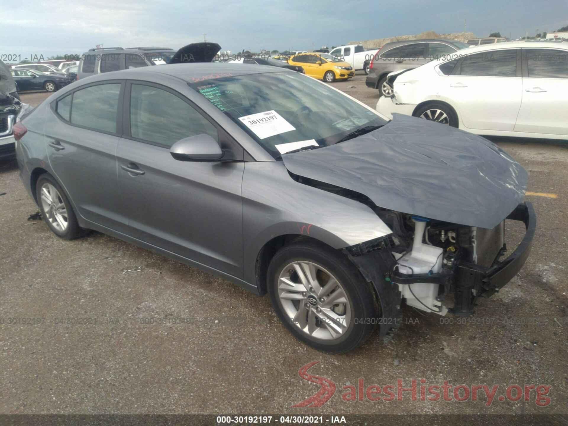 KMHD84LF4KU734875 2019 HYUNDAI ELANTRA