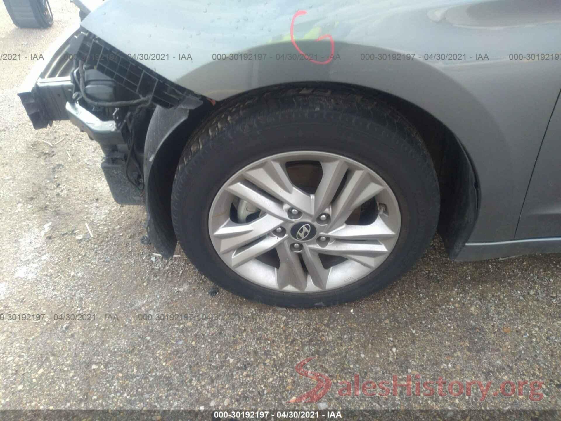 KMHD84LF4KU734875 2019 HYUNDAI ELANTRA